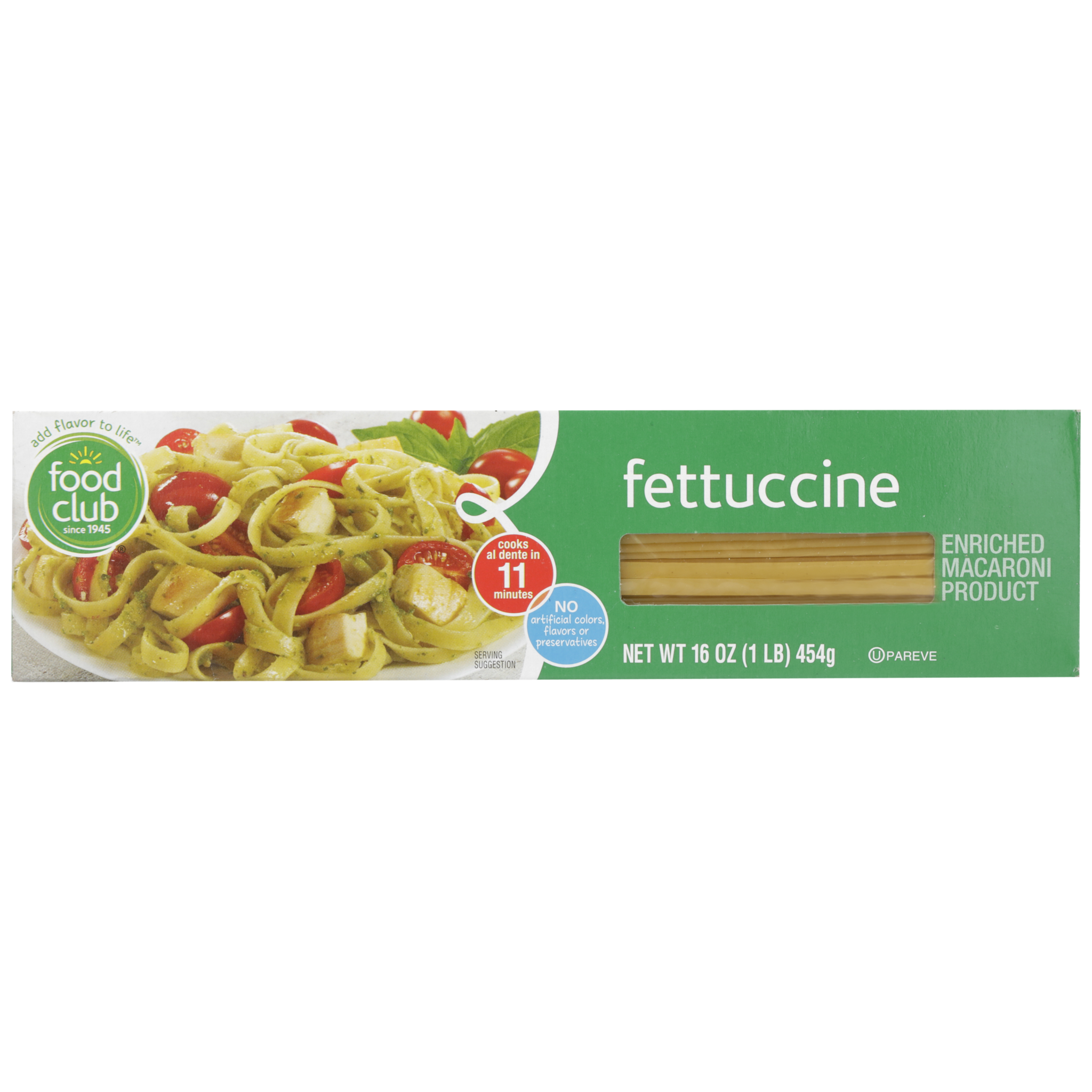 Enriched Macaroni Product  Fettuccine