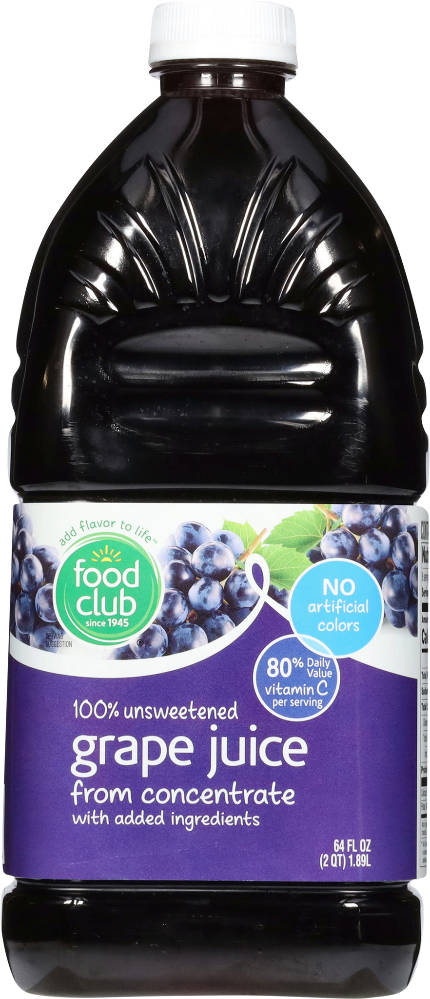 100% Unsweetened Grape Juice