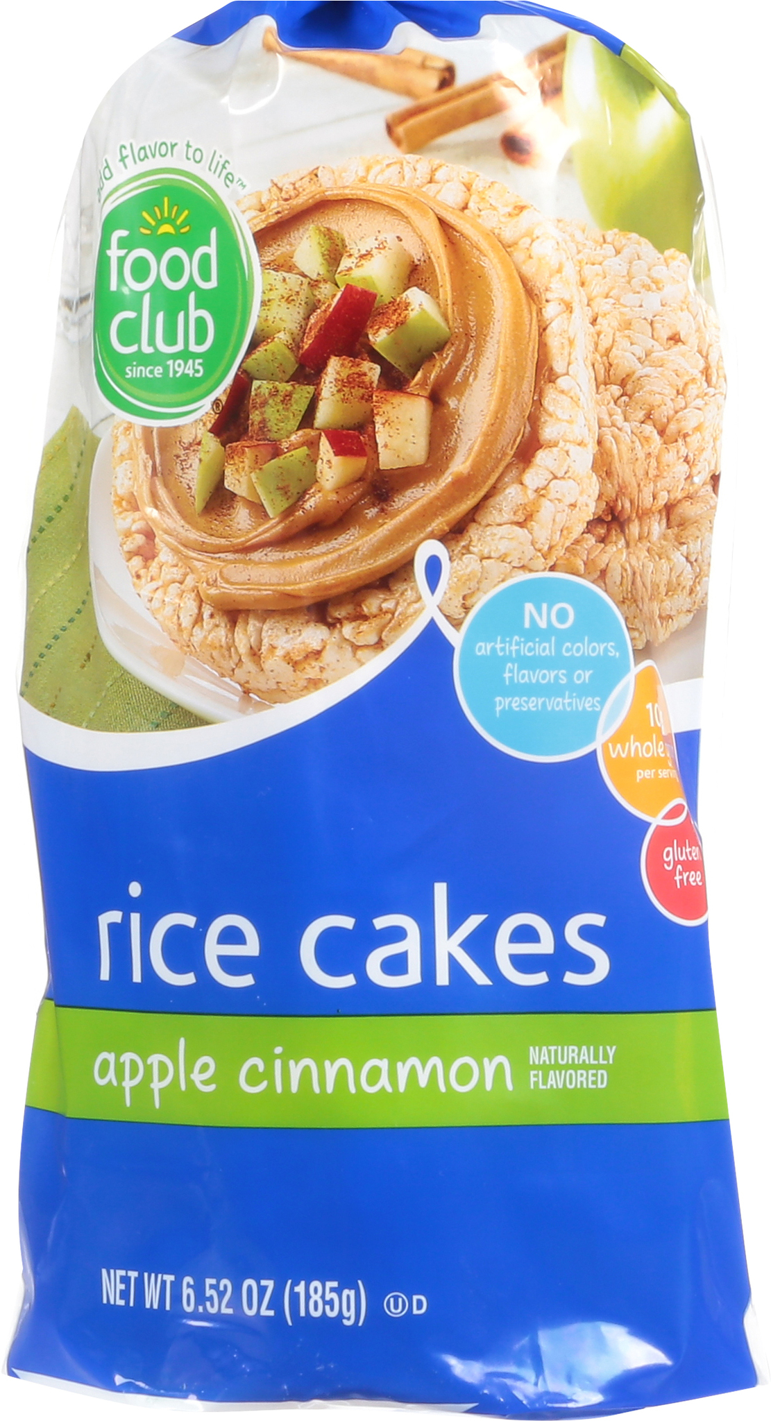 Apple Cinnamon Rice Cakes