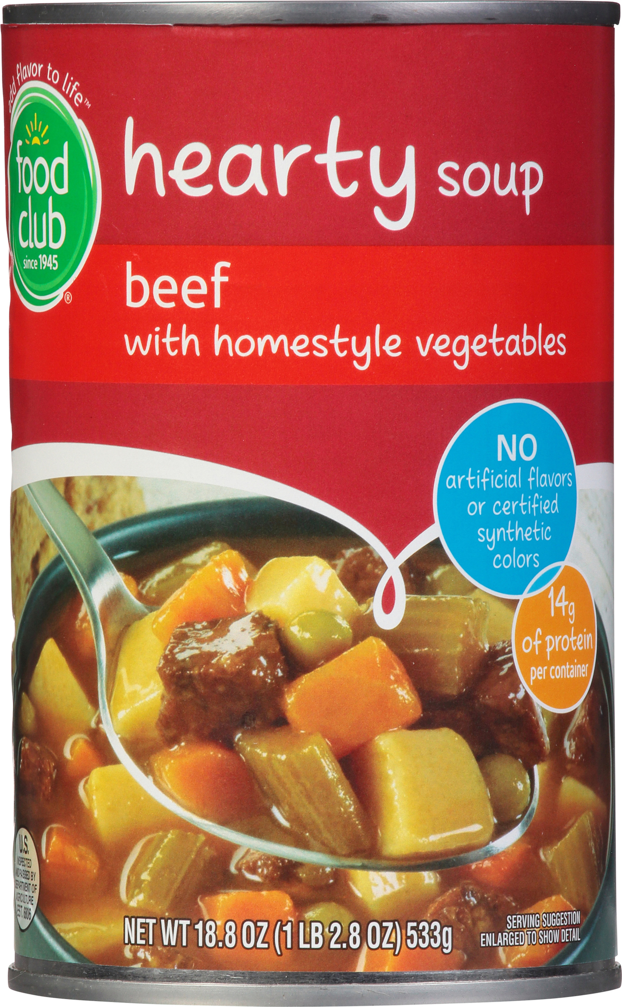 Beef with Homestyle Vegetables Hearty Soup