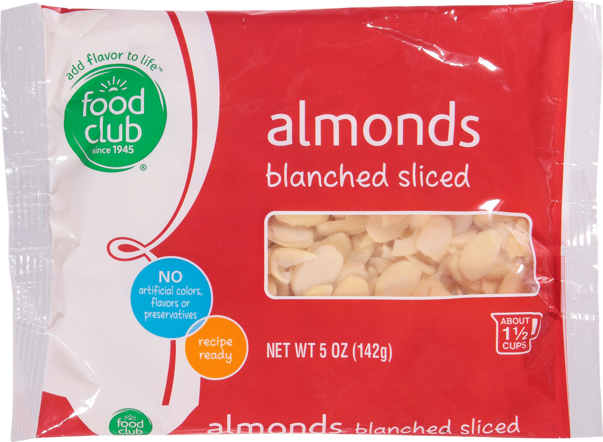 Blanched Sliced Almonds