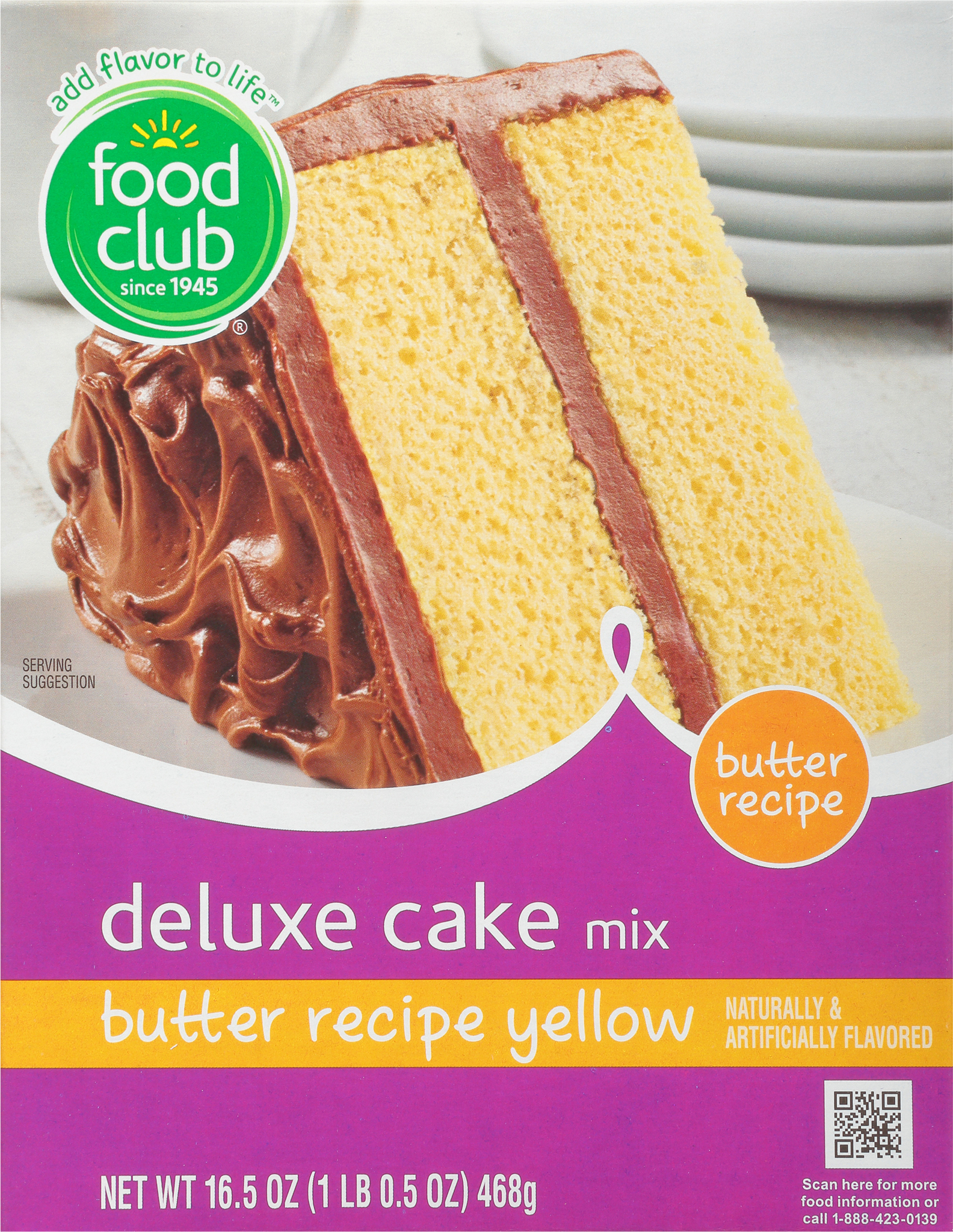 Butter Recipe Yellow Deluxe Cake Mix