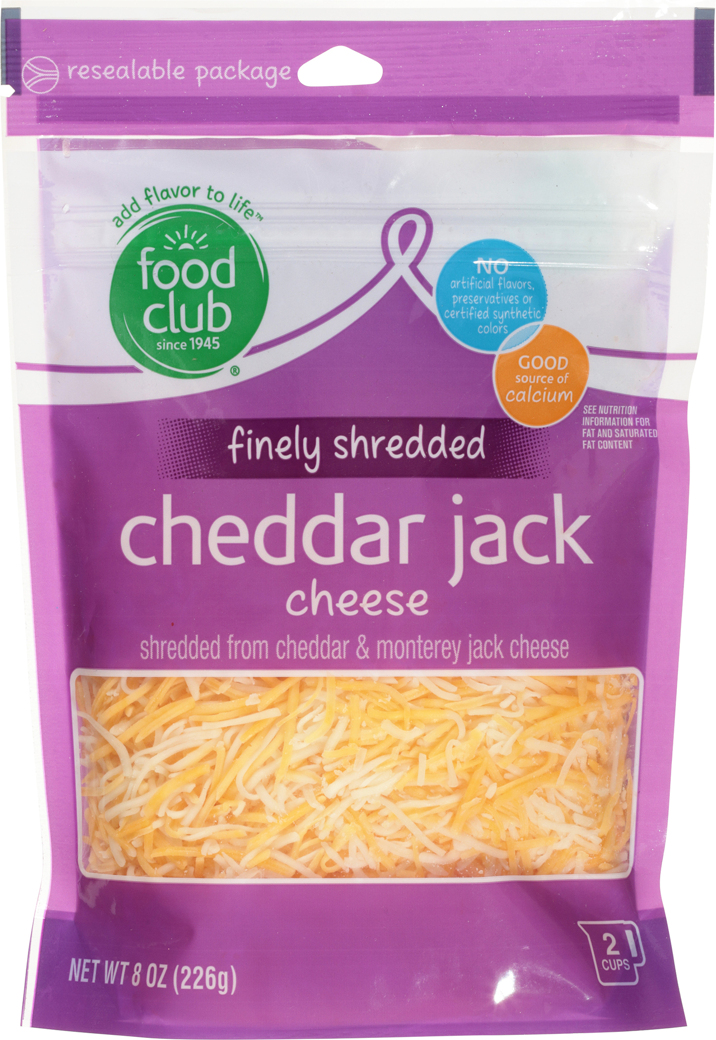 Cheddar Jack Finely Shredded Cheese