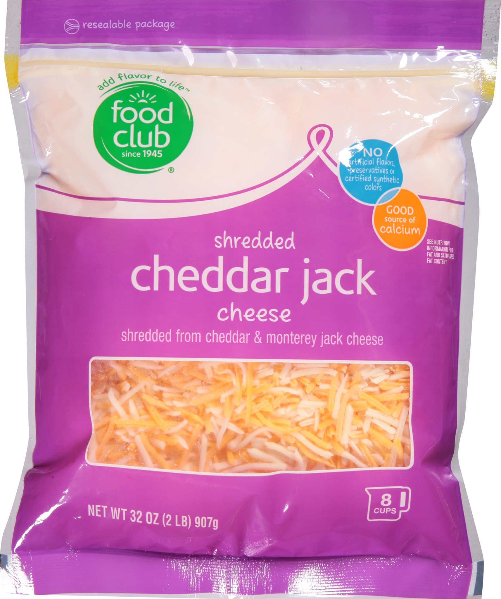 Cheddar Jack Shredded Cheese