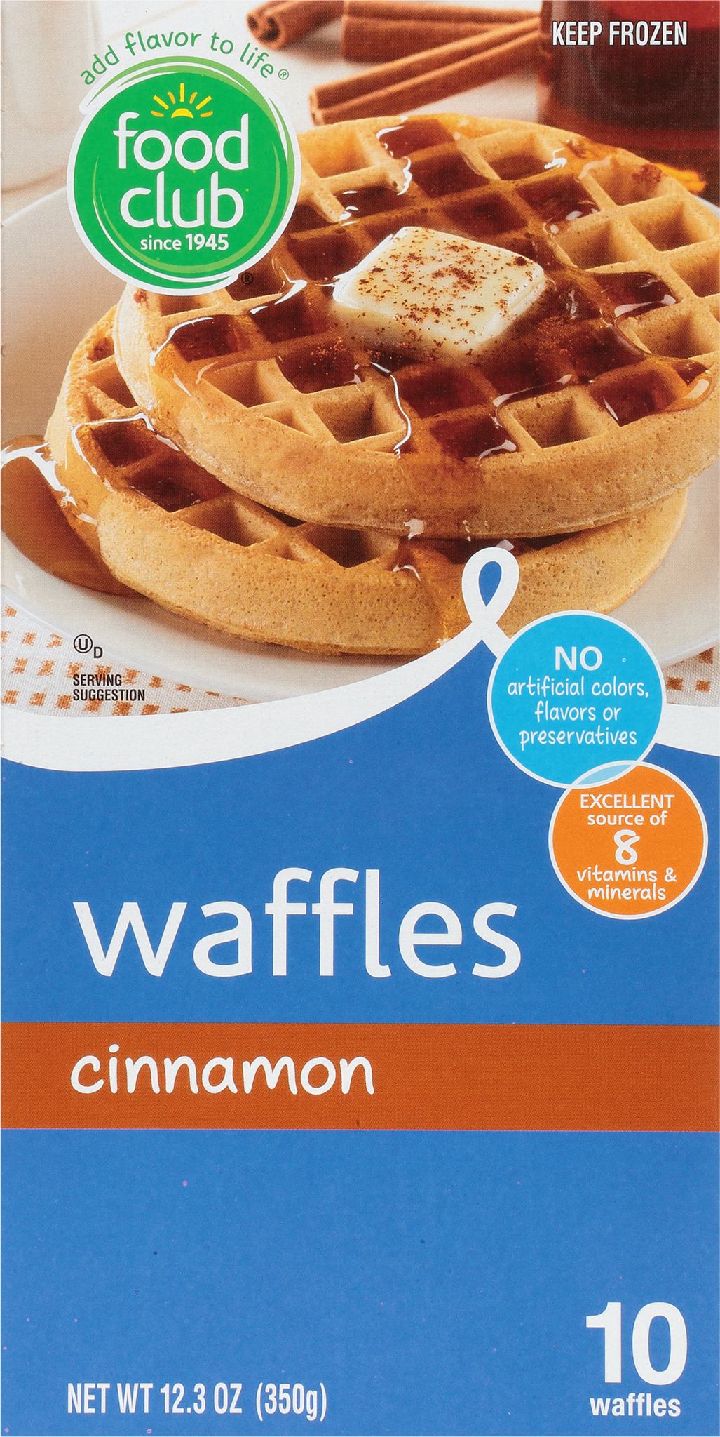 Cinnamon Waffles