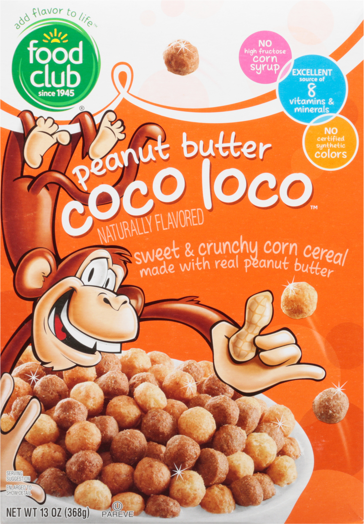 Coco Loco Peanut Butter Cereal