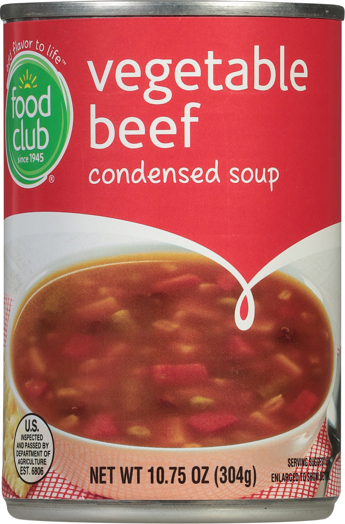 Condensed Vegetable Beef Condensed Soup