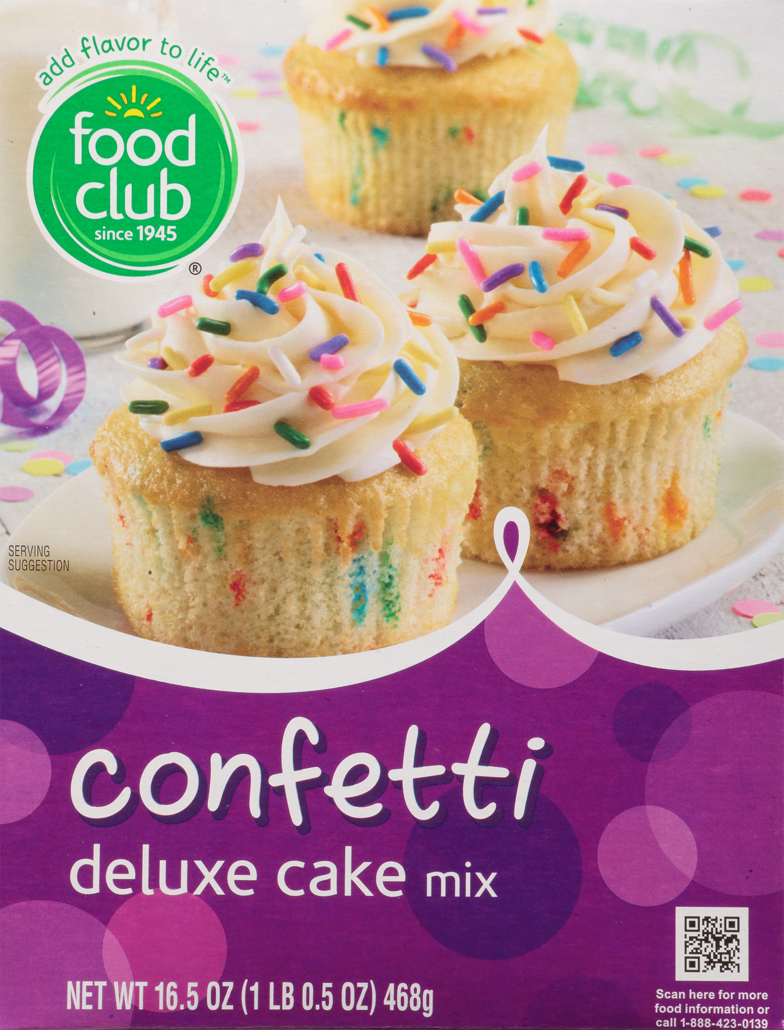 Confetti Deluxe Cake Mix