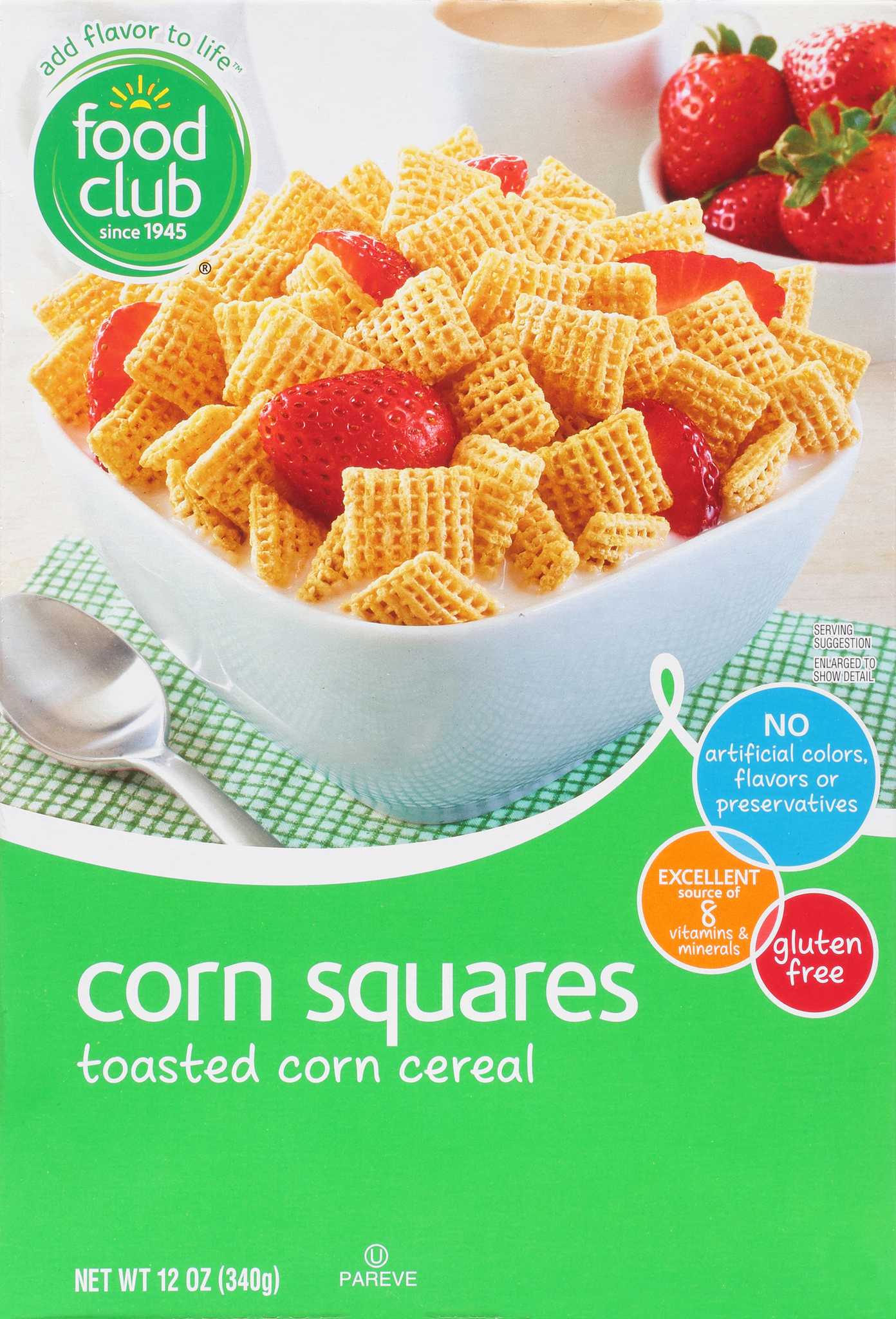 Corn Squares Toasted Cereal