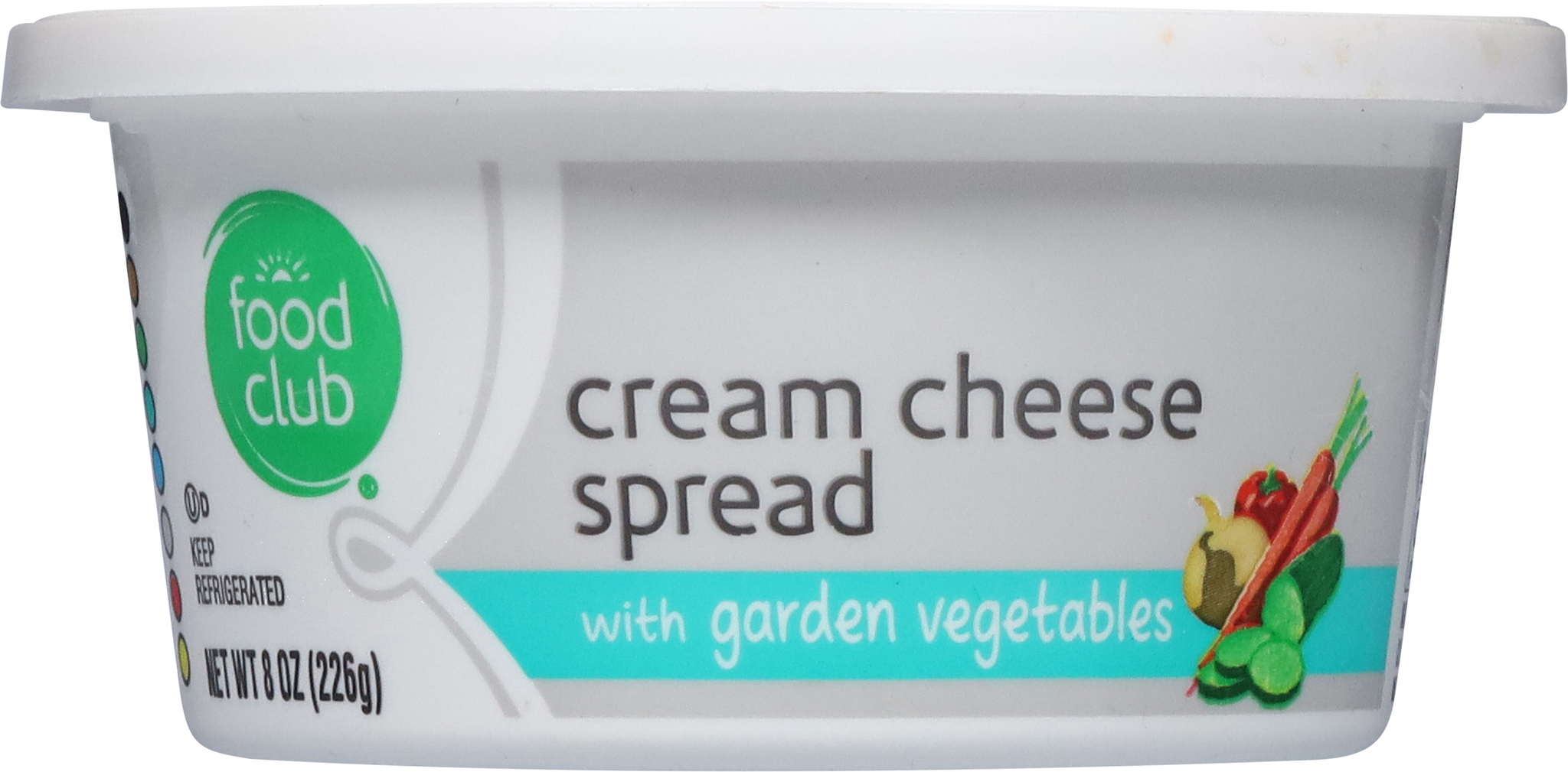 Cream Cheese Spread with Garden Vegetables