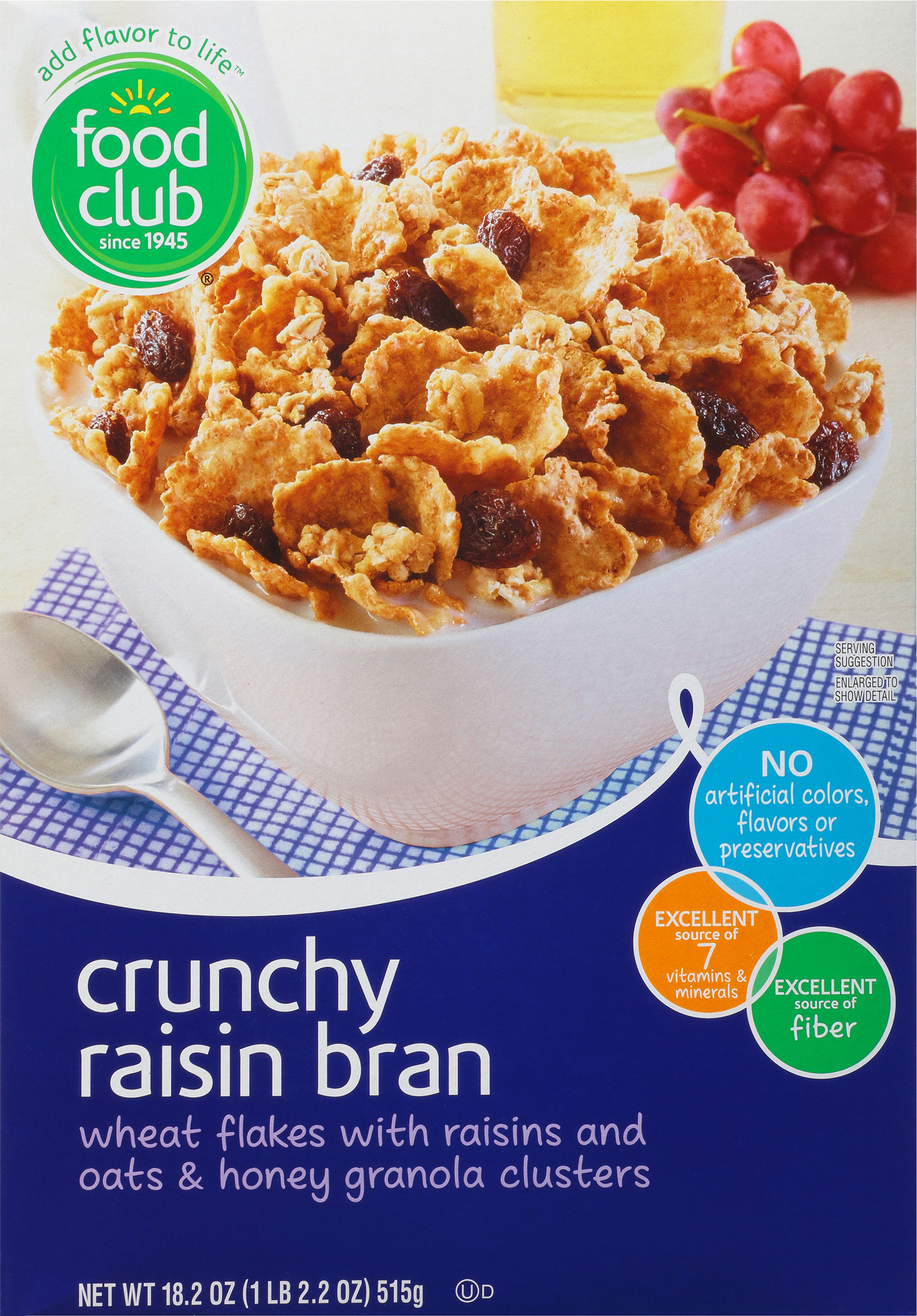 Crunchy Raisin Bran Cereal