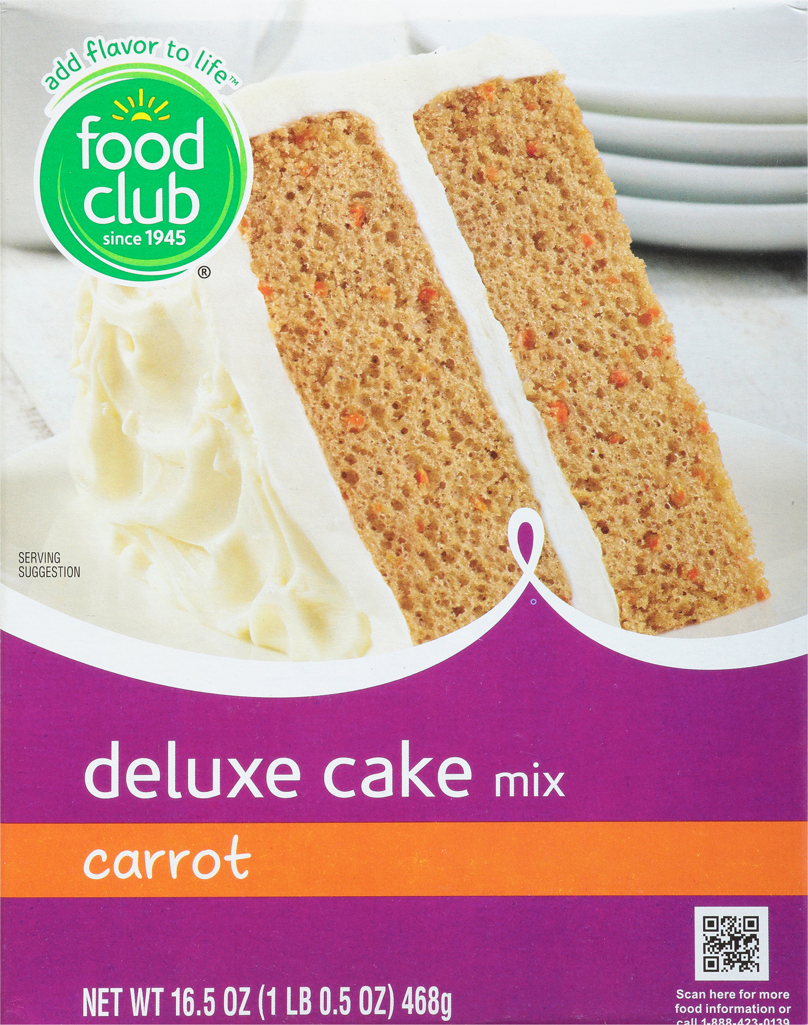 Deluxe Carrot Cake Mix