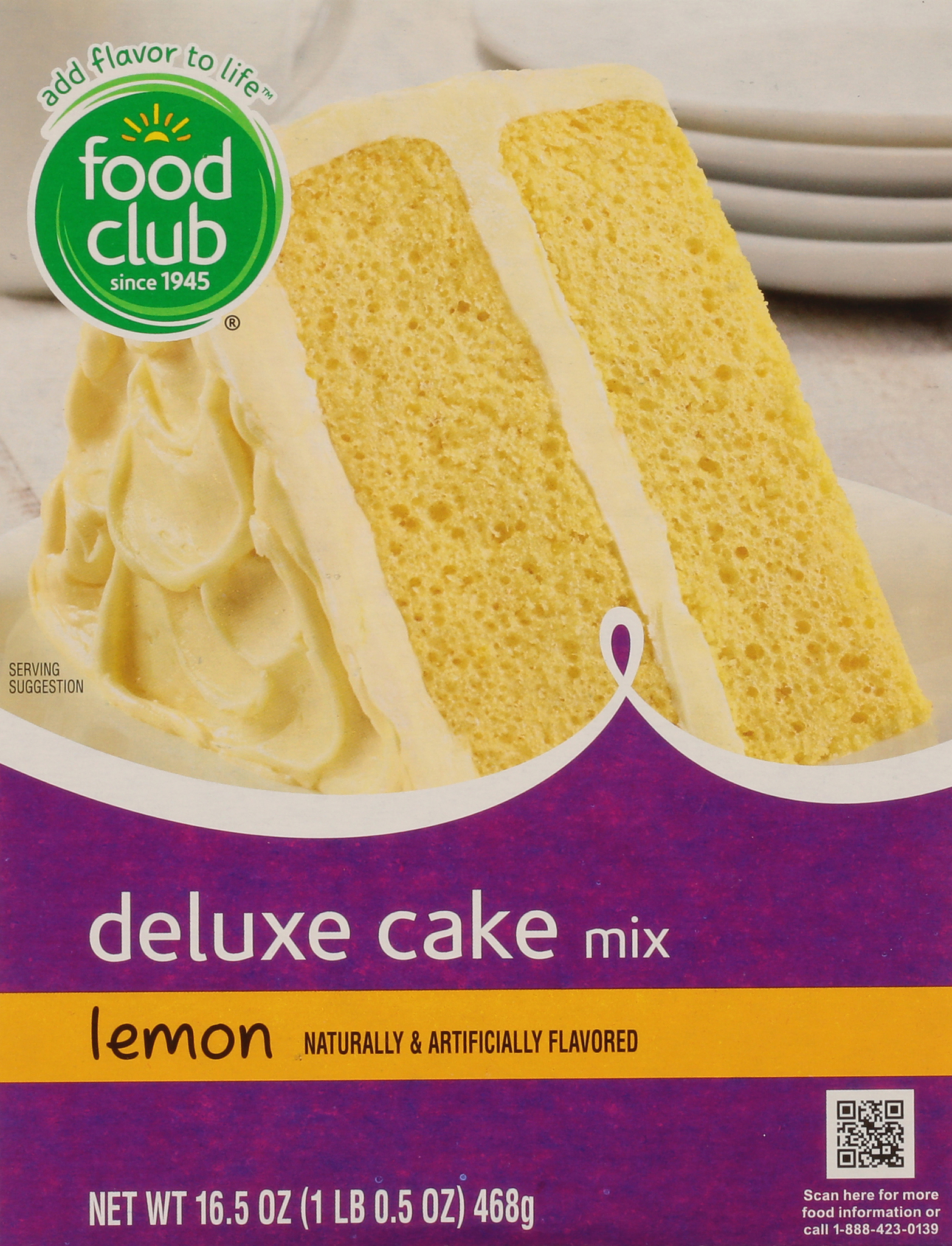 Deluxe Lemon Cake Mix