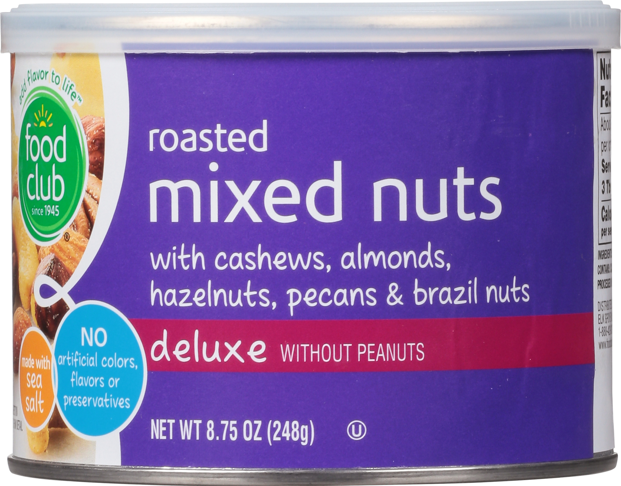 Deluxe without Peanuts Roasted Mixed Nuts