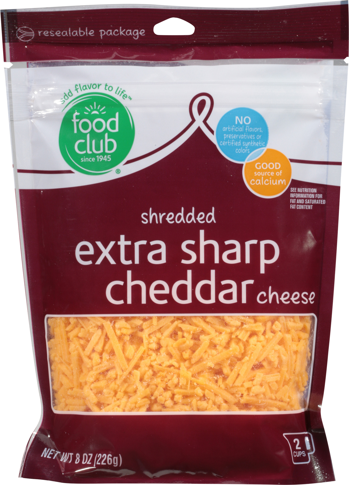 Extra Sharp Cheddar Shredded Cheese