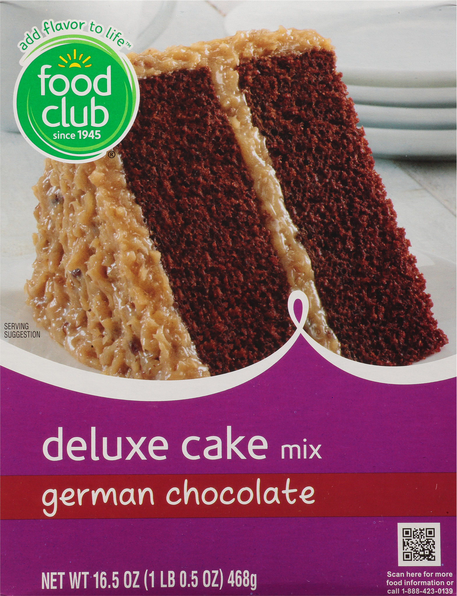 German Chocolate Deluxe Cake Mix