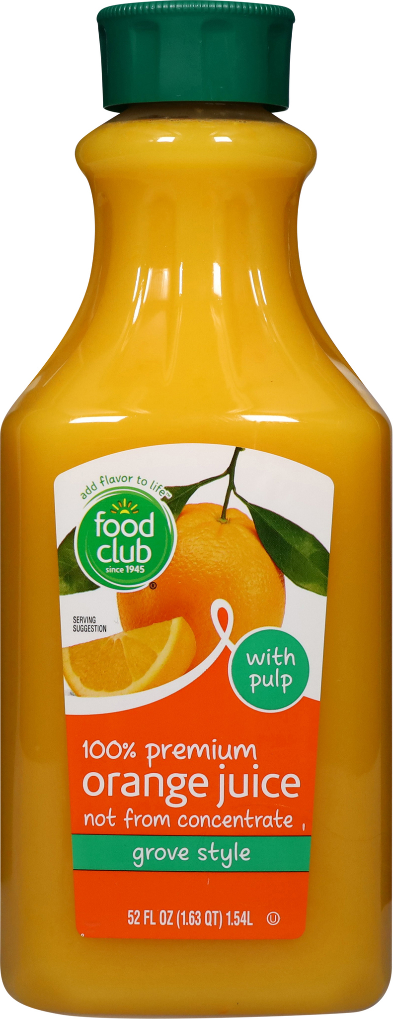 Grove Style 100% Premium Orange Juice with Pulp