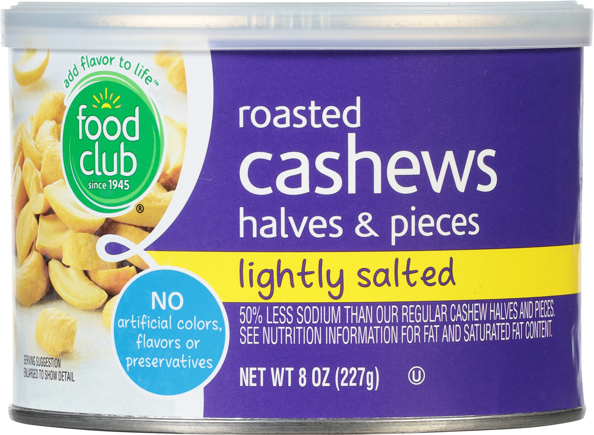 Halves & Pieces Roasted Lightly Salted Cashews