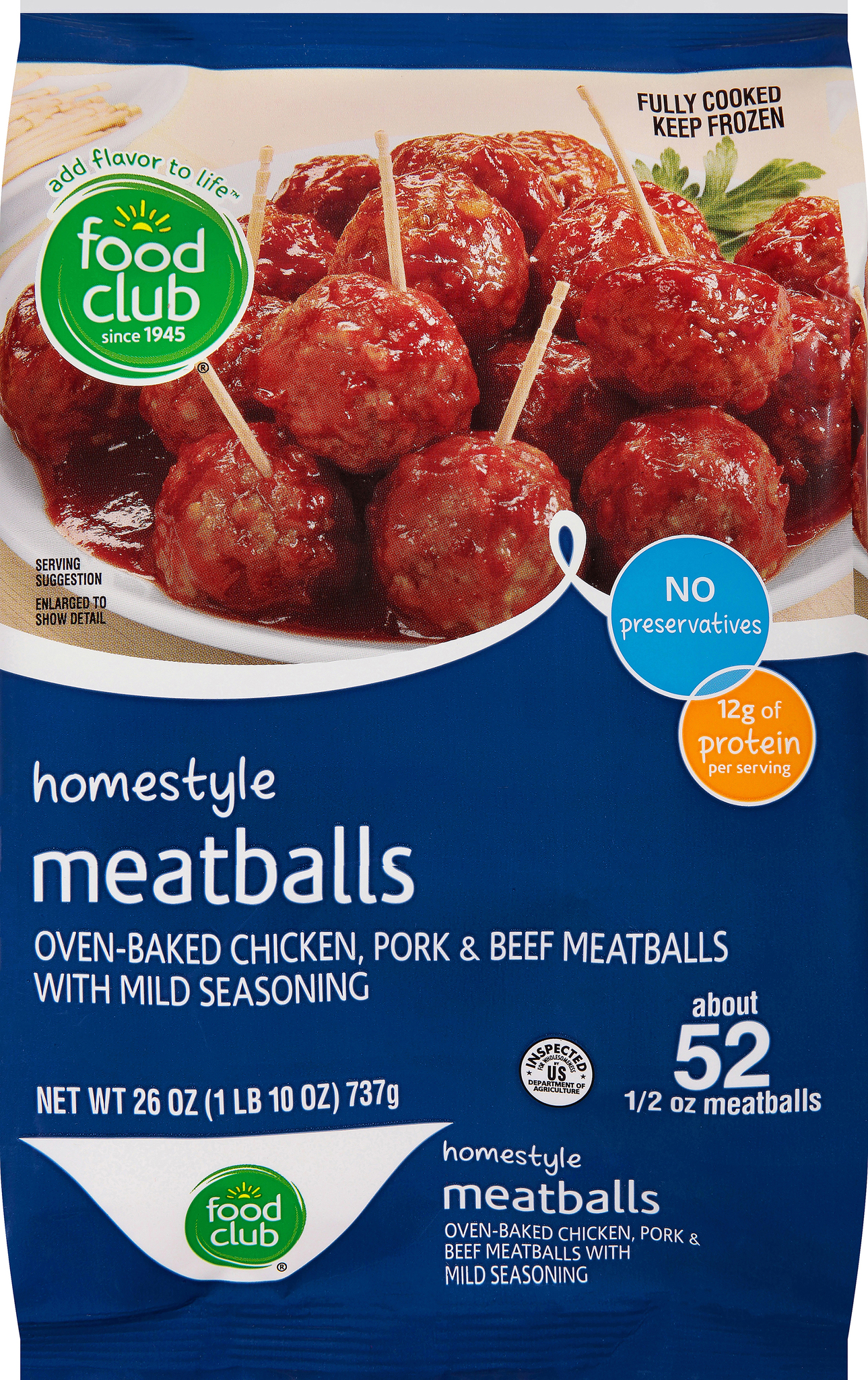 Homestyle Meatballs