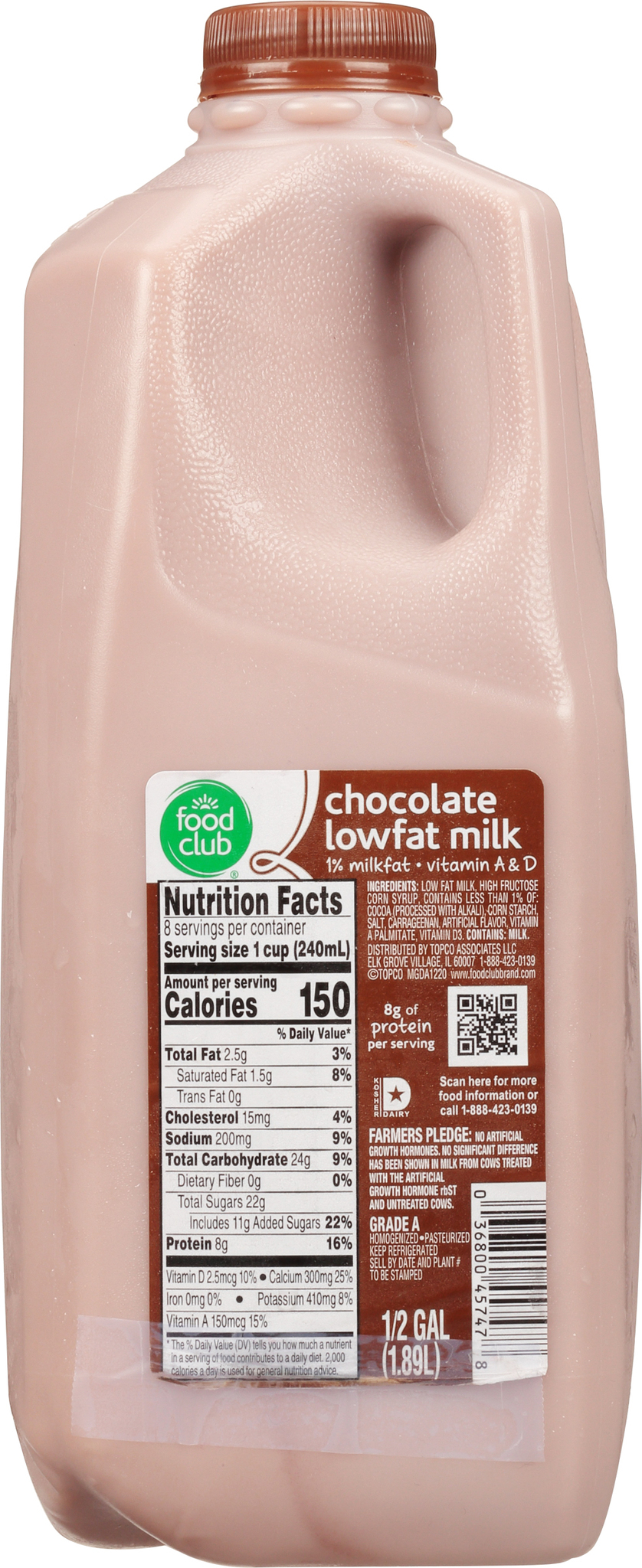 Lowfat Chocolate Milk