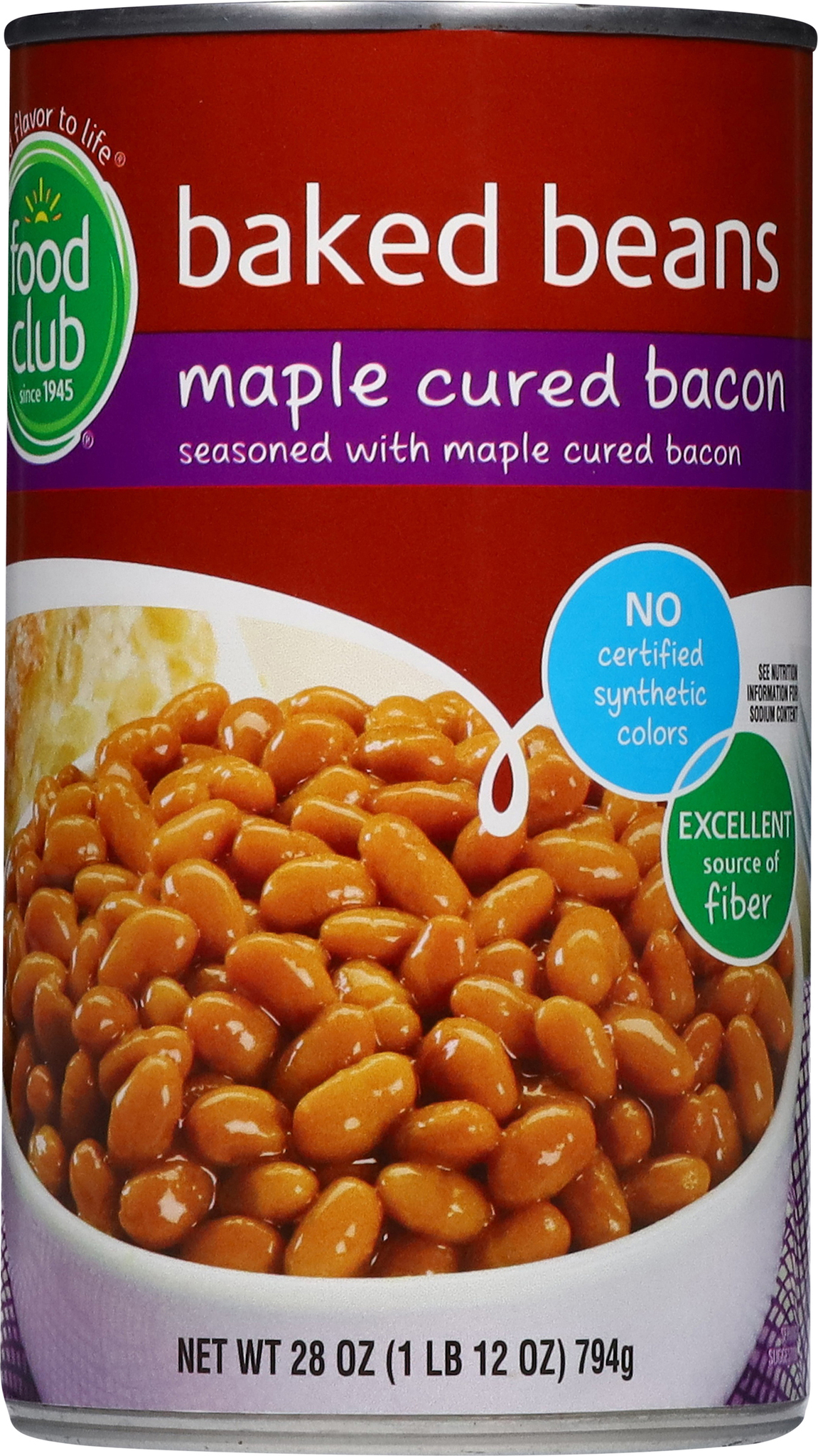 Maple Cured Bacon Baked Beans