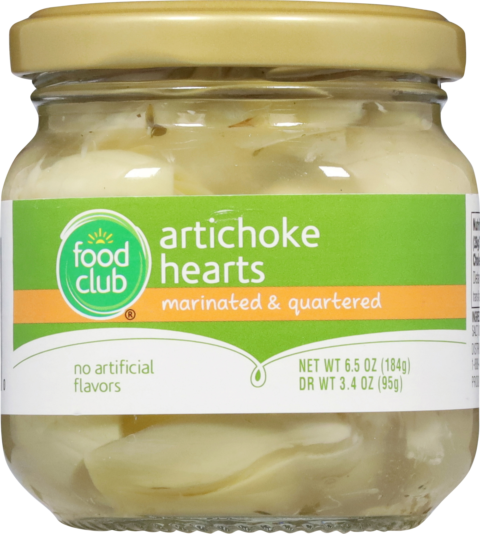 Marinated & Quartered Artichoke Hearts