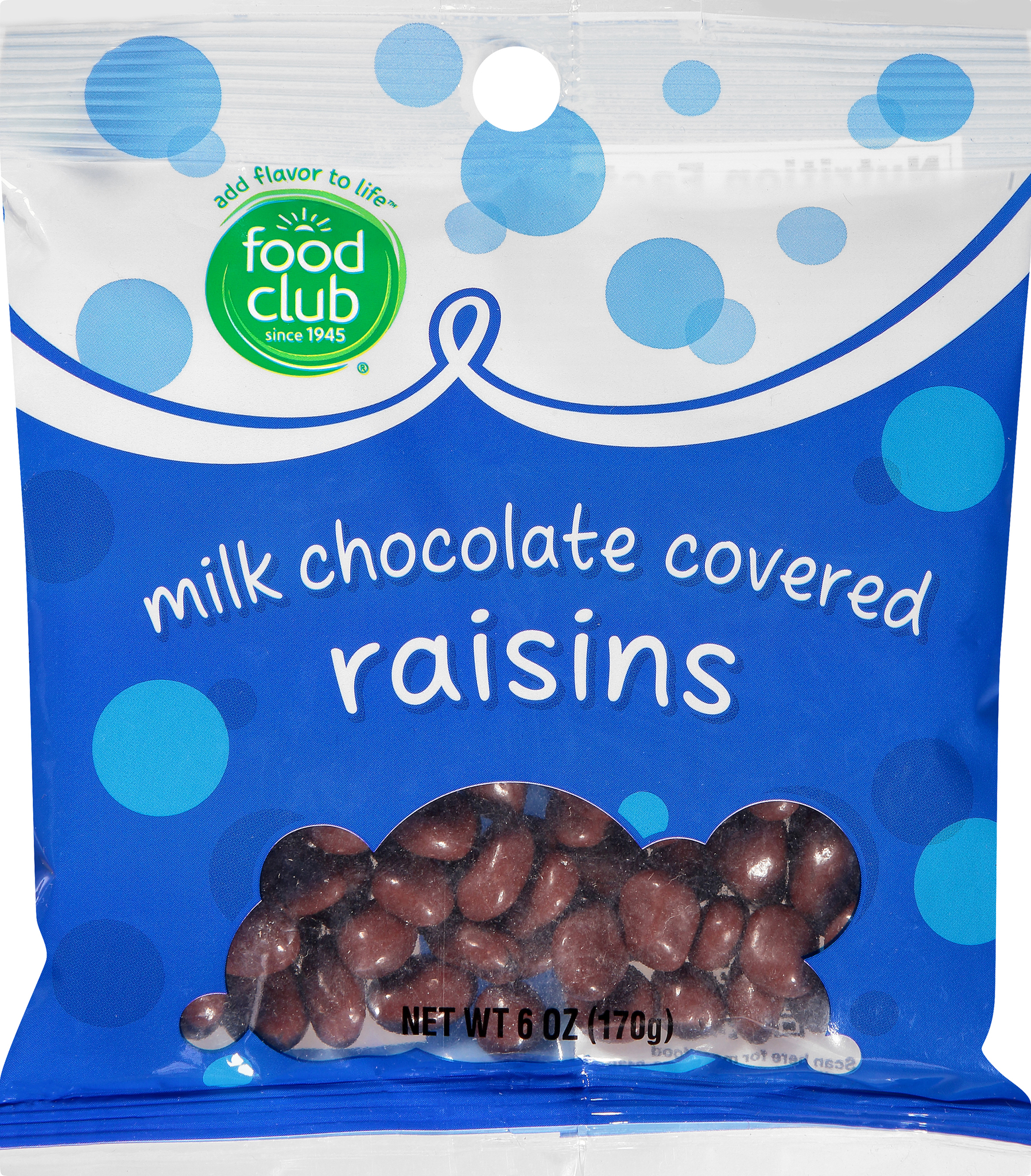 Milk Chocolate Covered Raisins