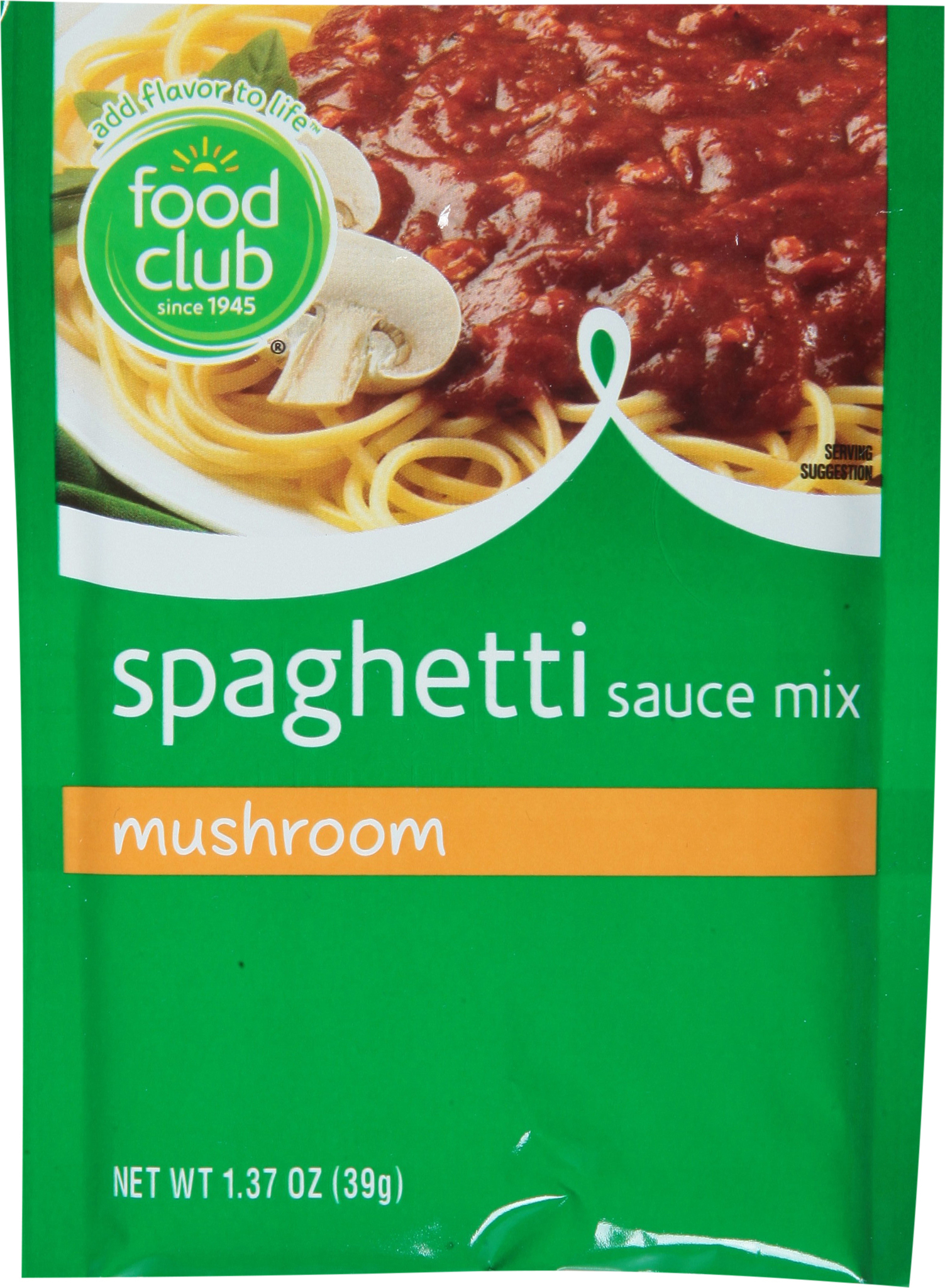 Mushroom Spaghetti Sauce Mix