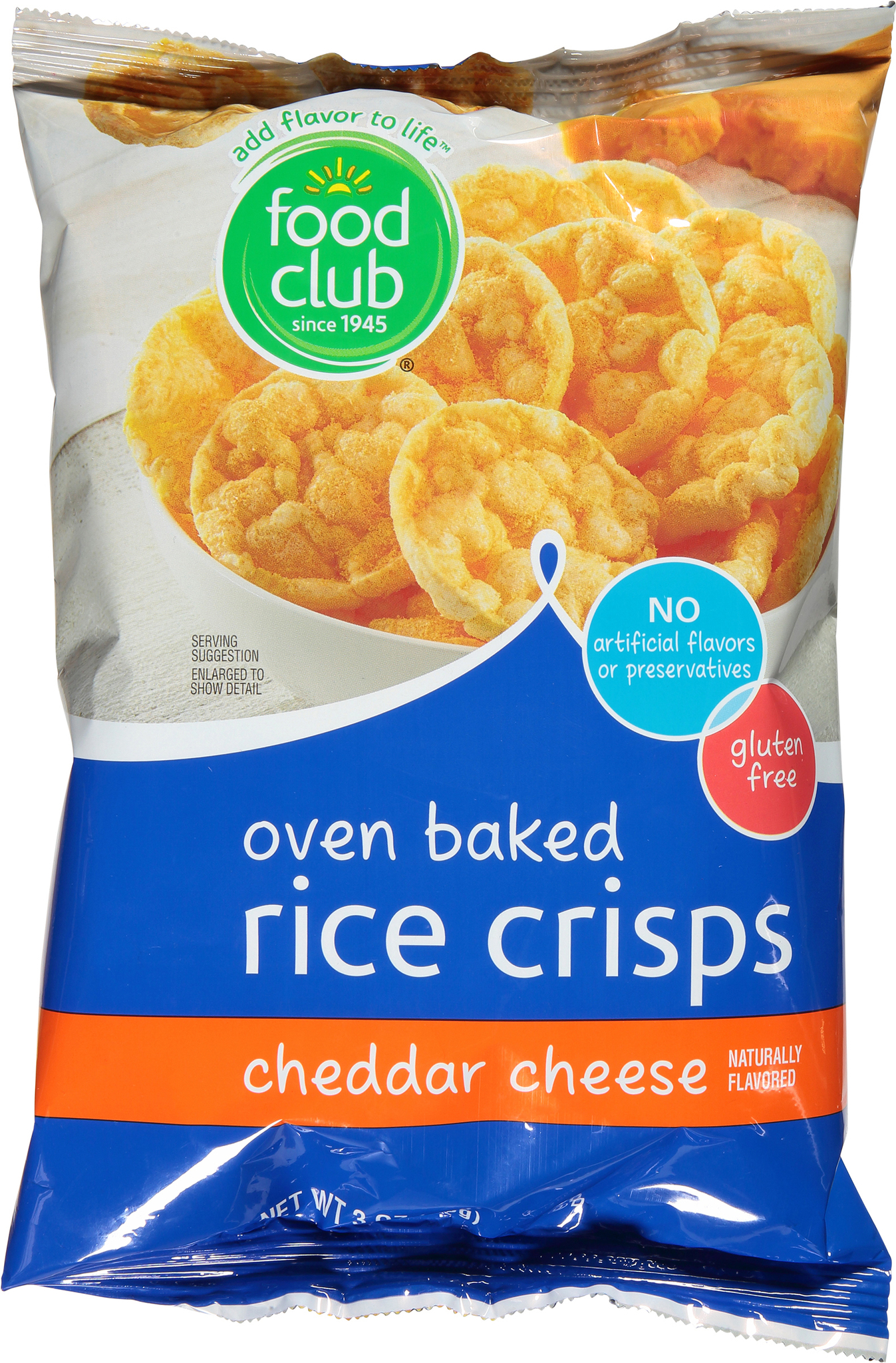 Oven Baked Cheddar Cheese Rice Crisps