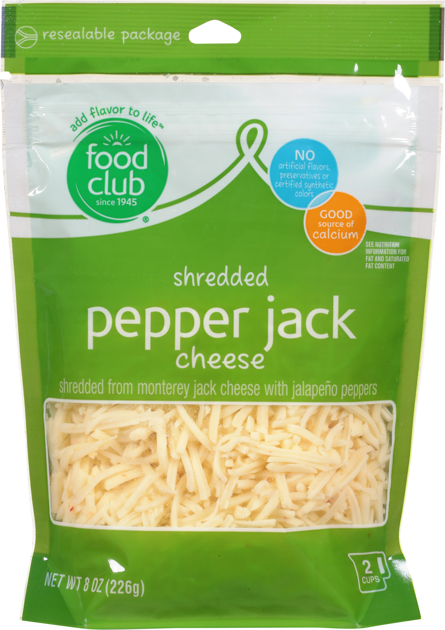 Pepper Jack Shredded Cheese