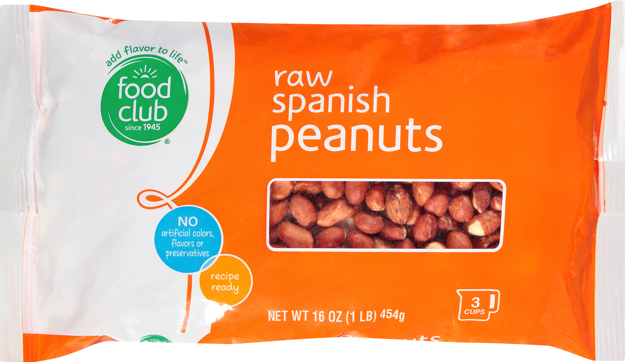 Raw Spanish Peanuts