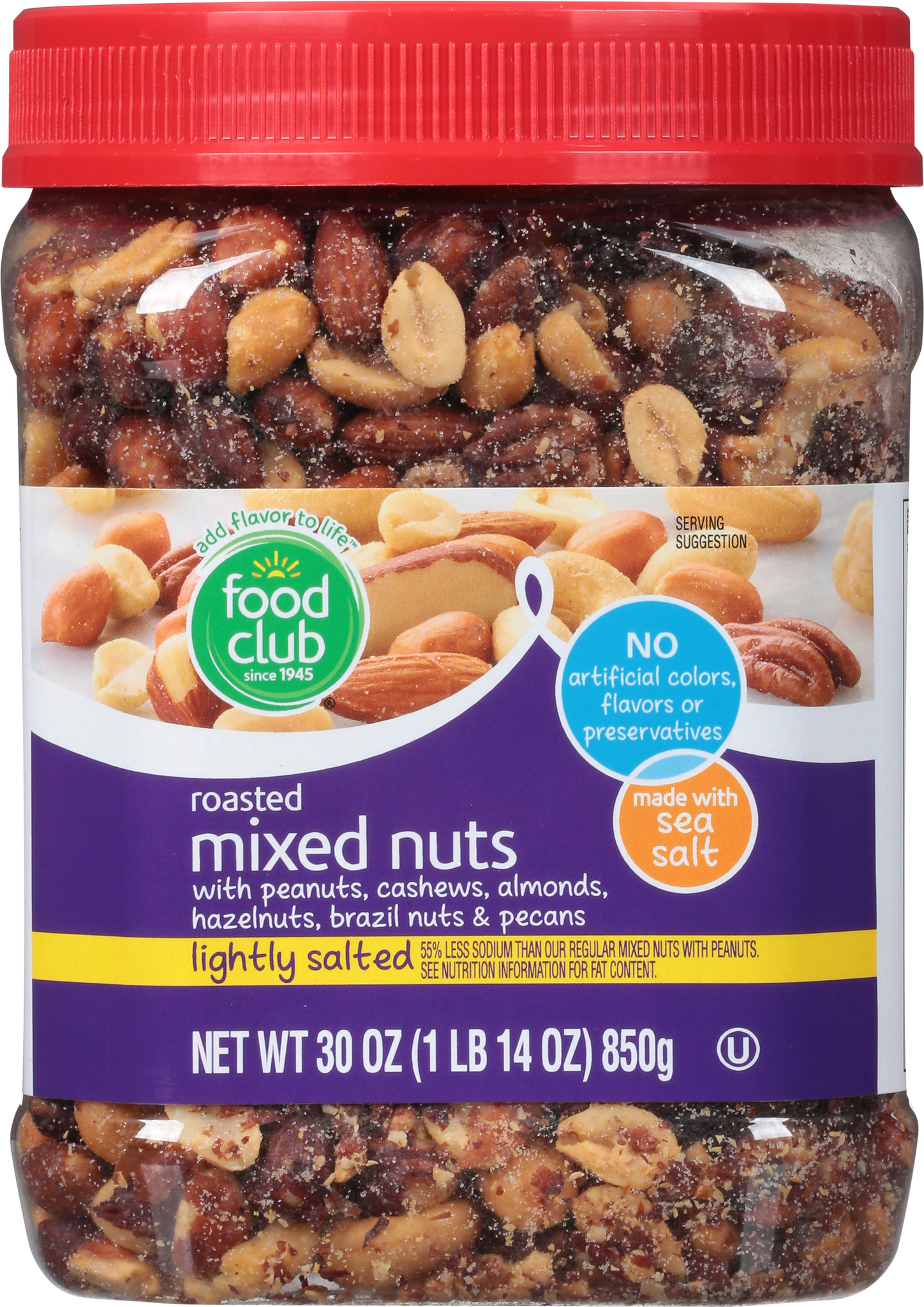 Roasted Lightly Salted Mixed Nuts