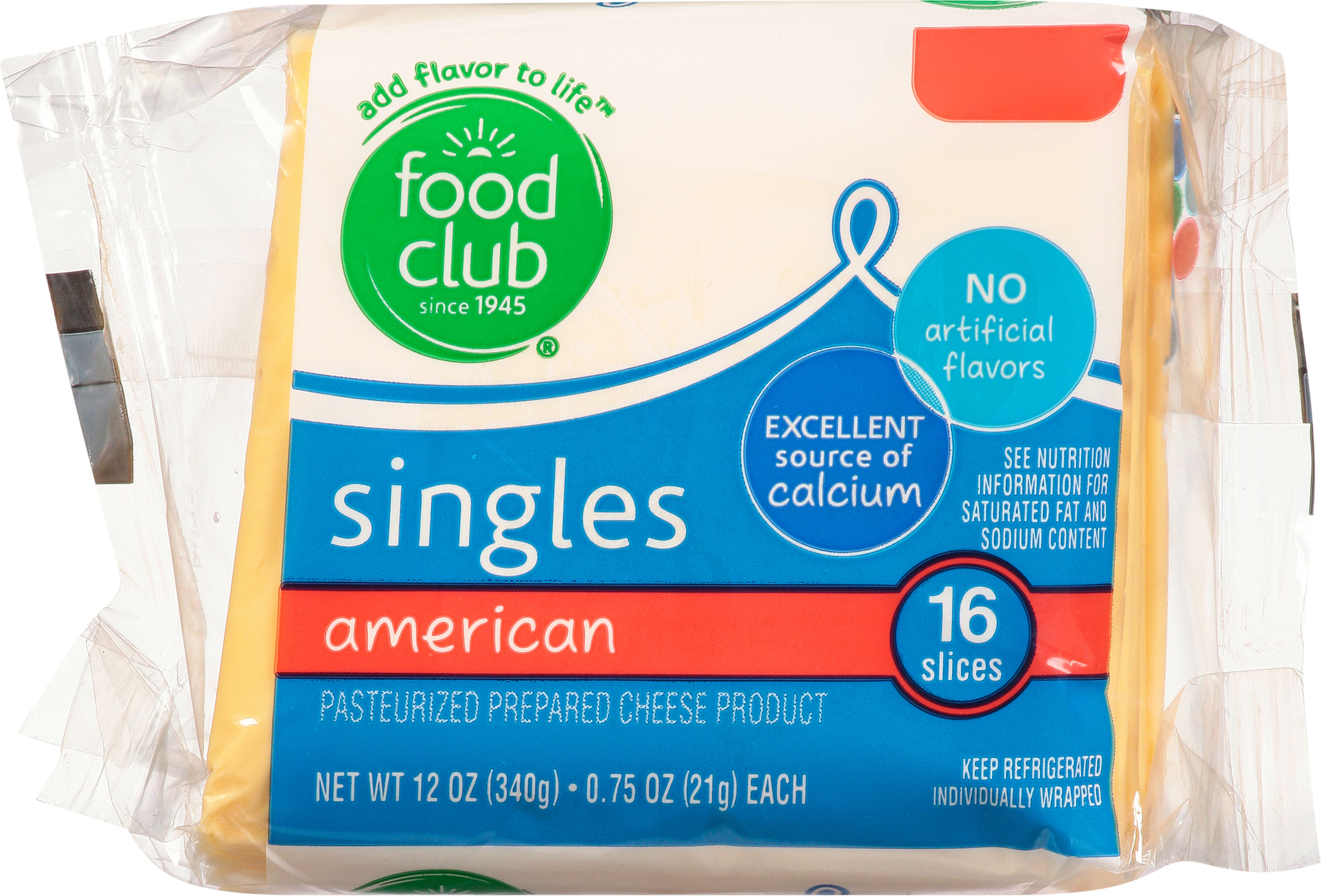 Singles American Cheese Slices