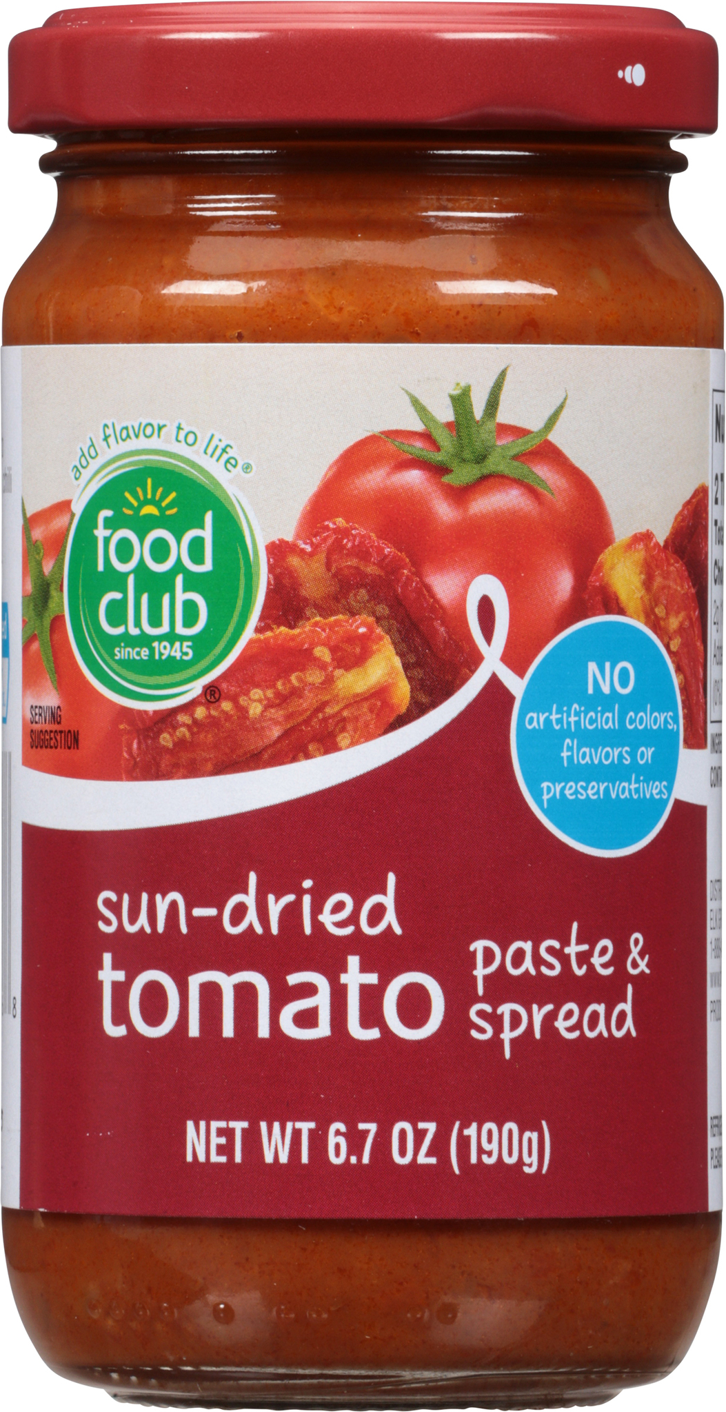 Sun-Dried Tomato Paste & Spread