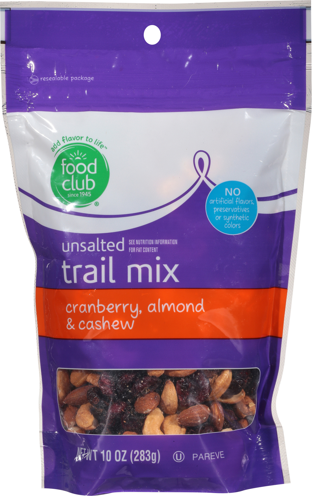 Unsalted Trail Mix