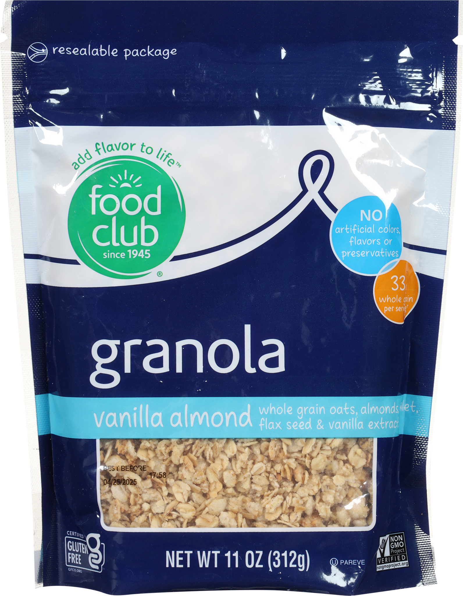 Vanilla Almond Granola