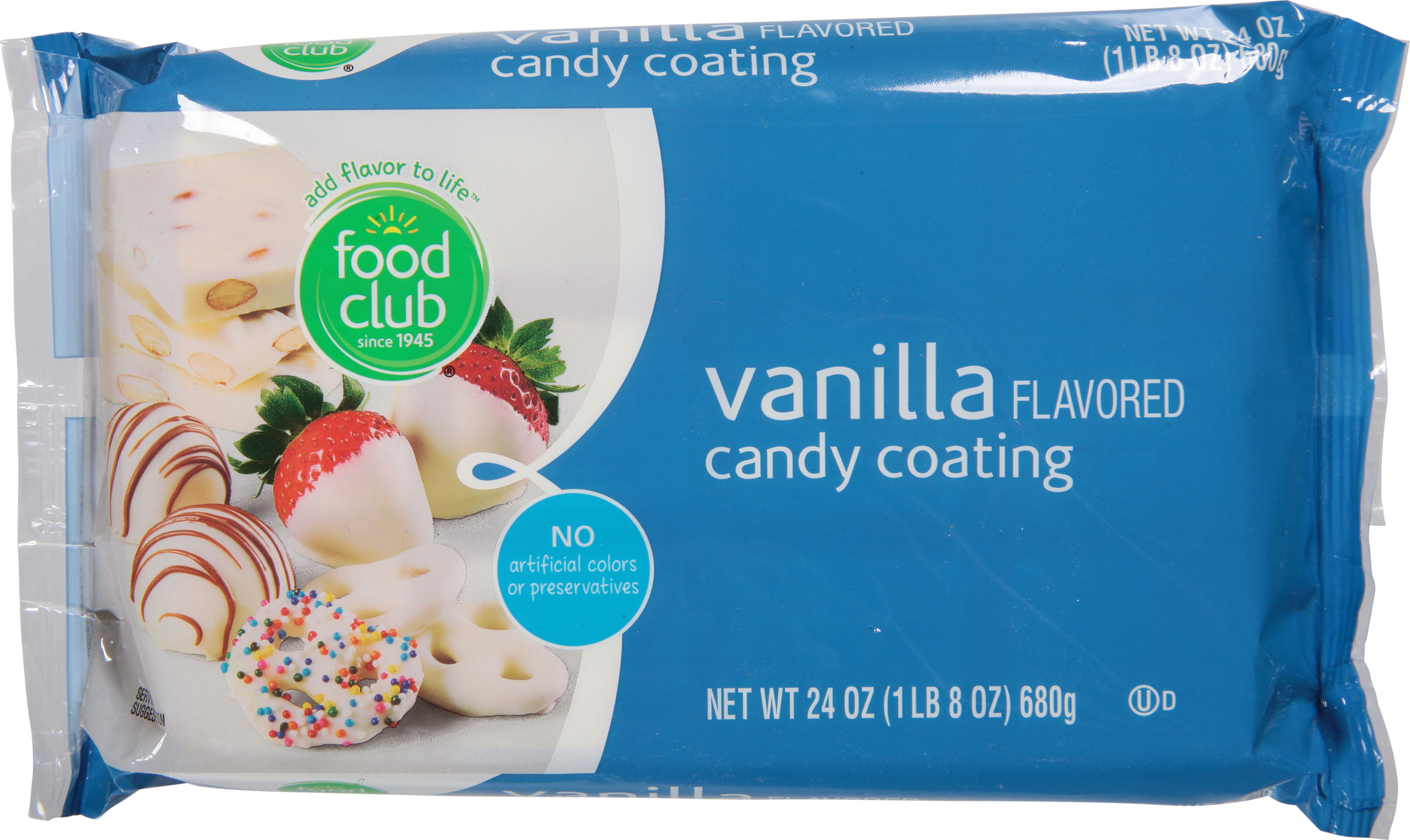 Vanilla Flavored Candy Coating