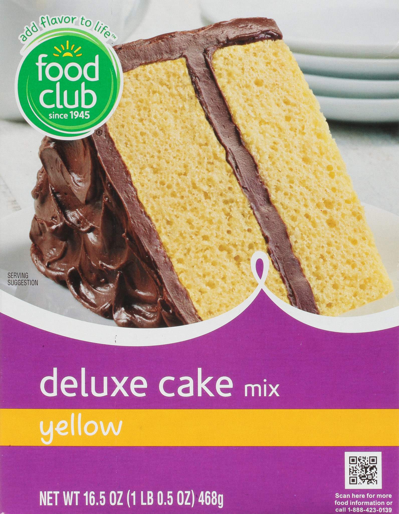 Yellow Deluxe Cake Mix