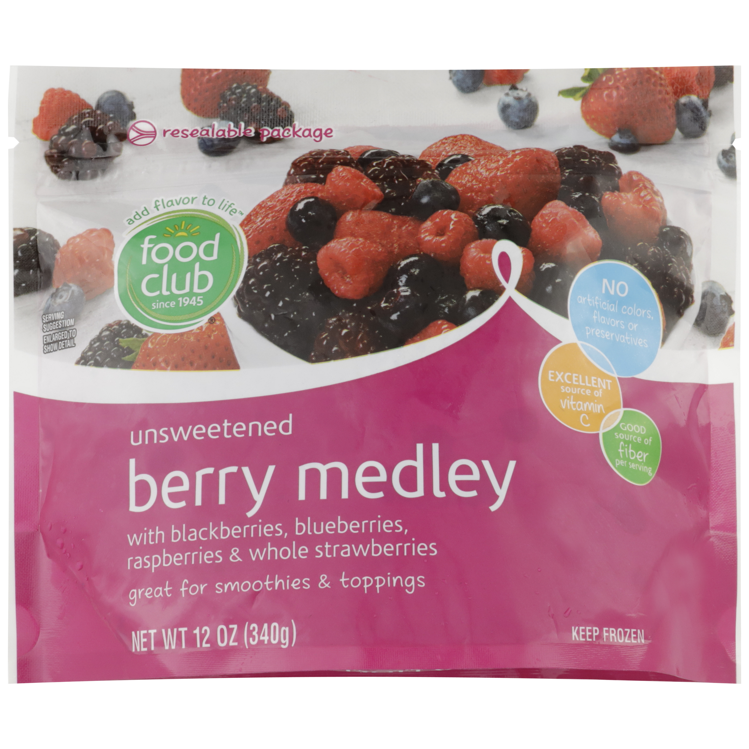 Frozen Fruit Berry Medley Sup