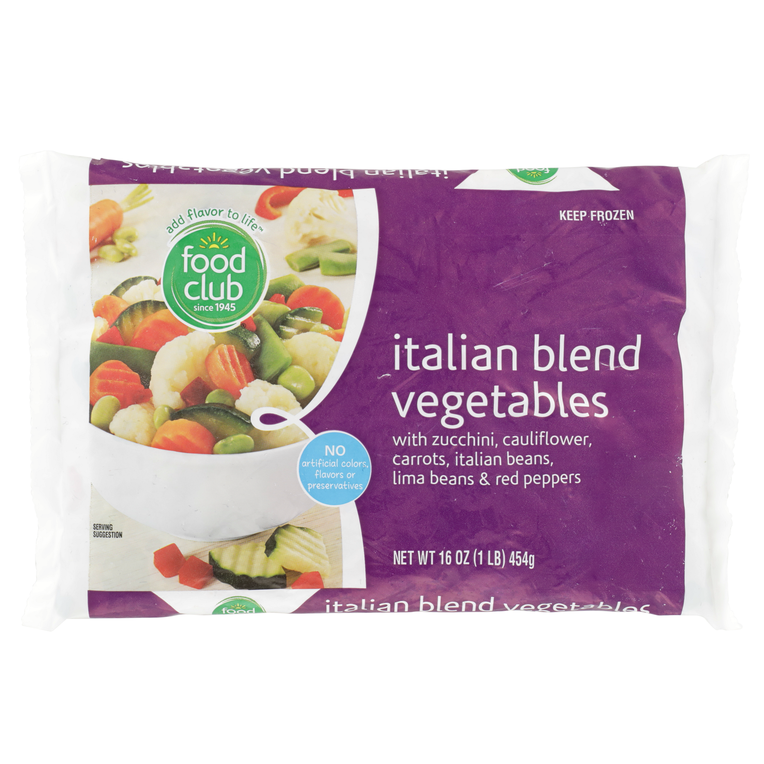 Frozen Veg Italian