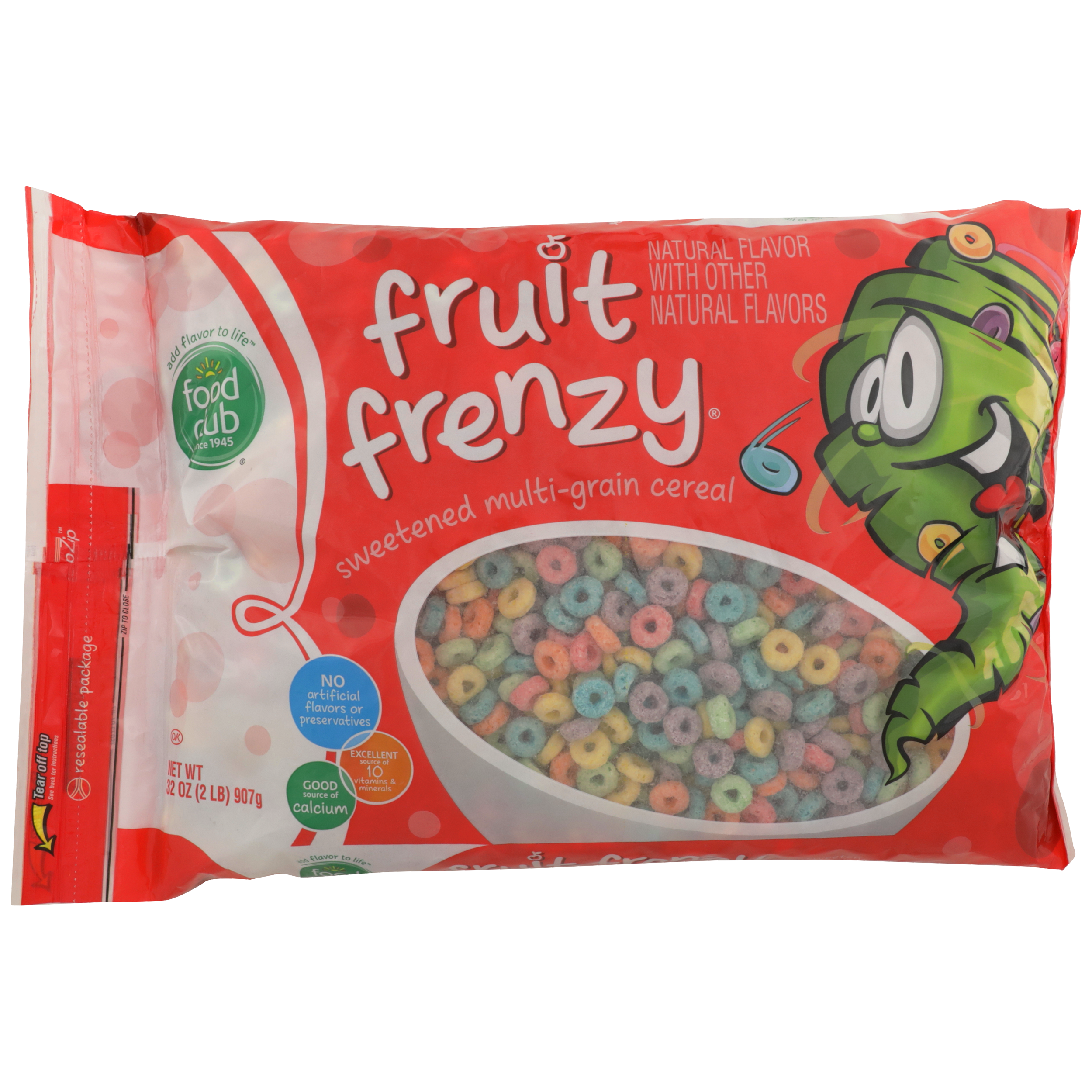 Fruit Frenzy  Sweetened Multi-Grain Cereal