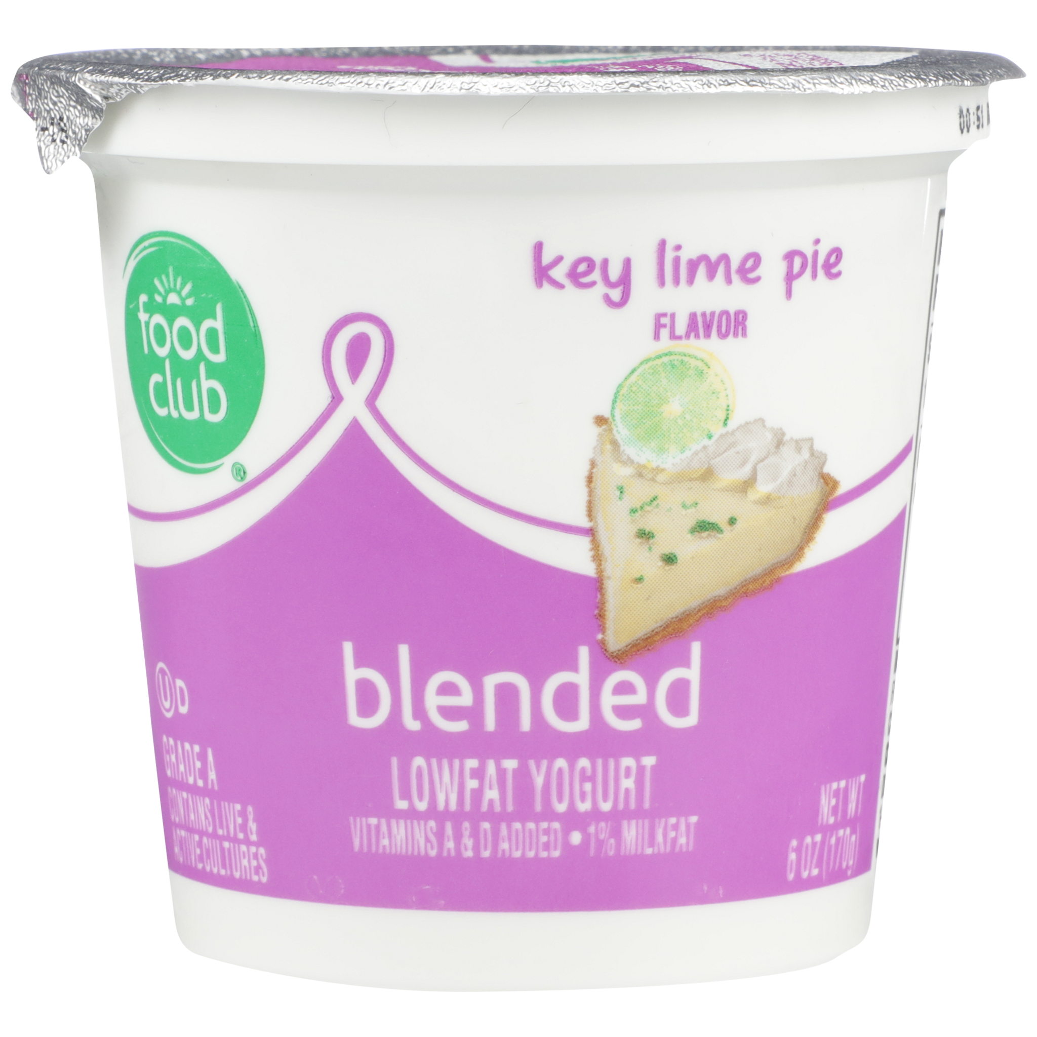 Key Lime Pie Blended Lowfat Yogurt