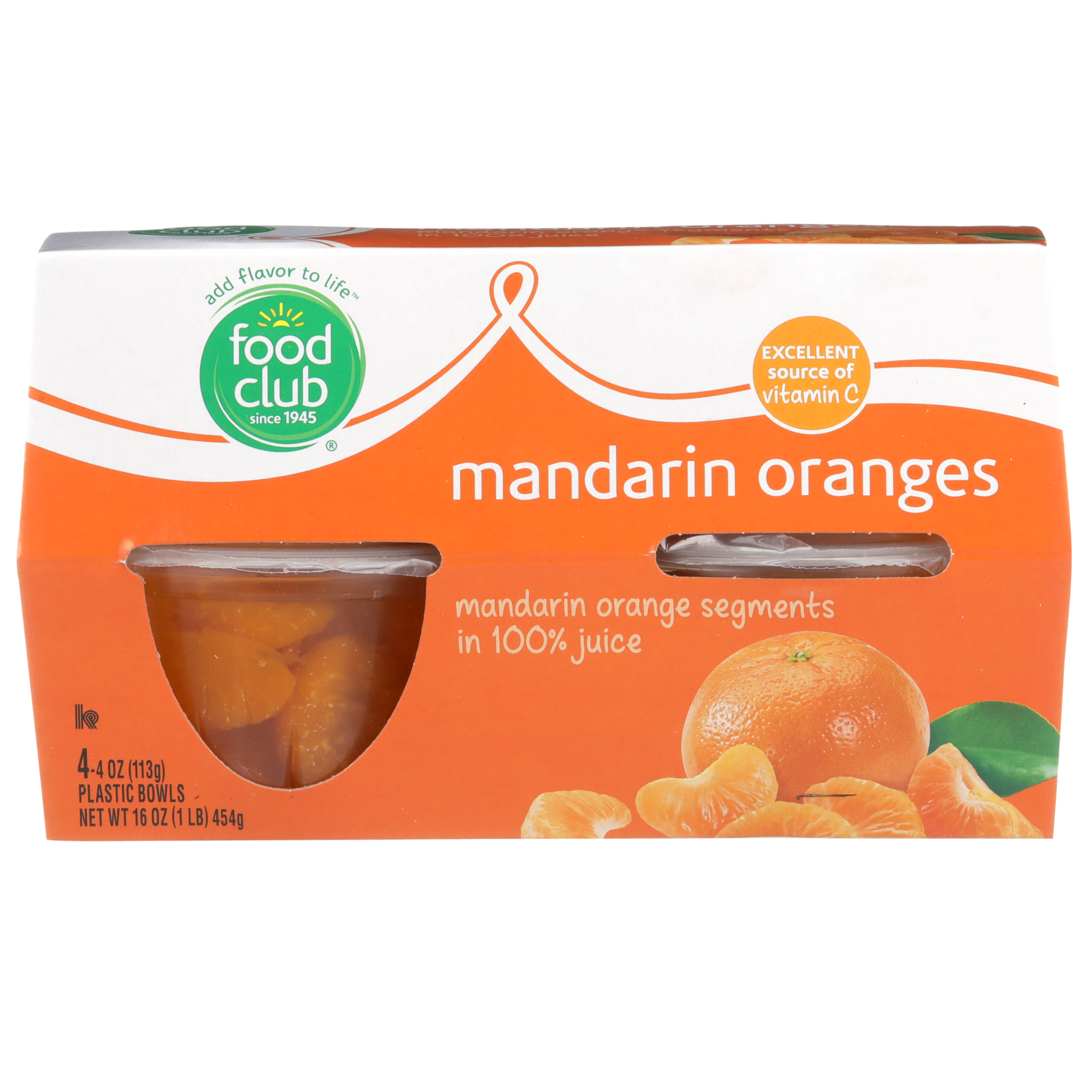 Mandarin Oranges Segments In 100% Juice