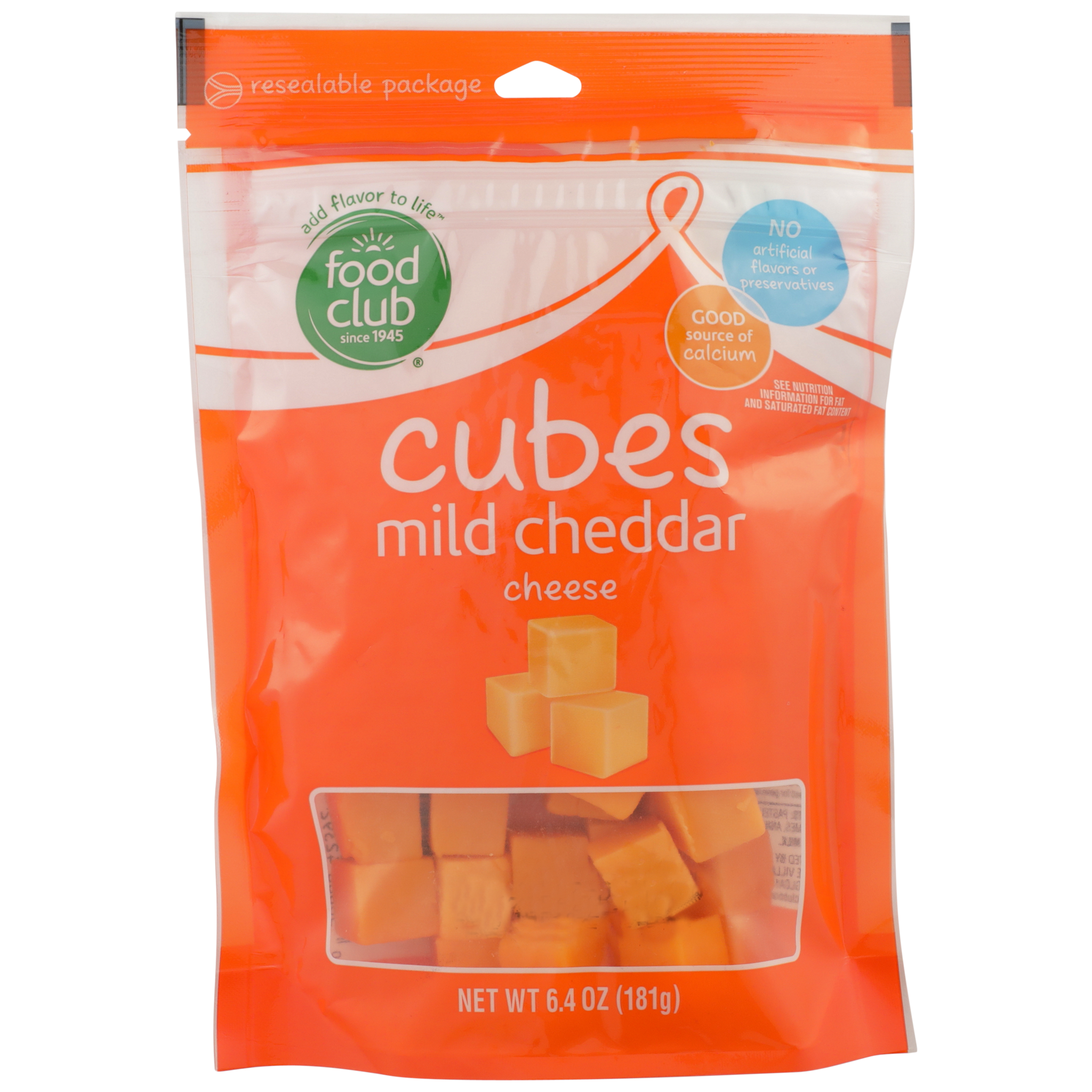 Mild Cheddar Cheese Cubes