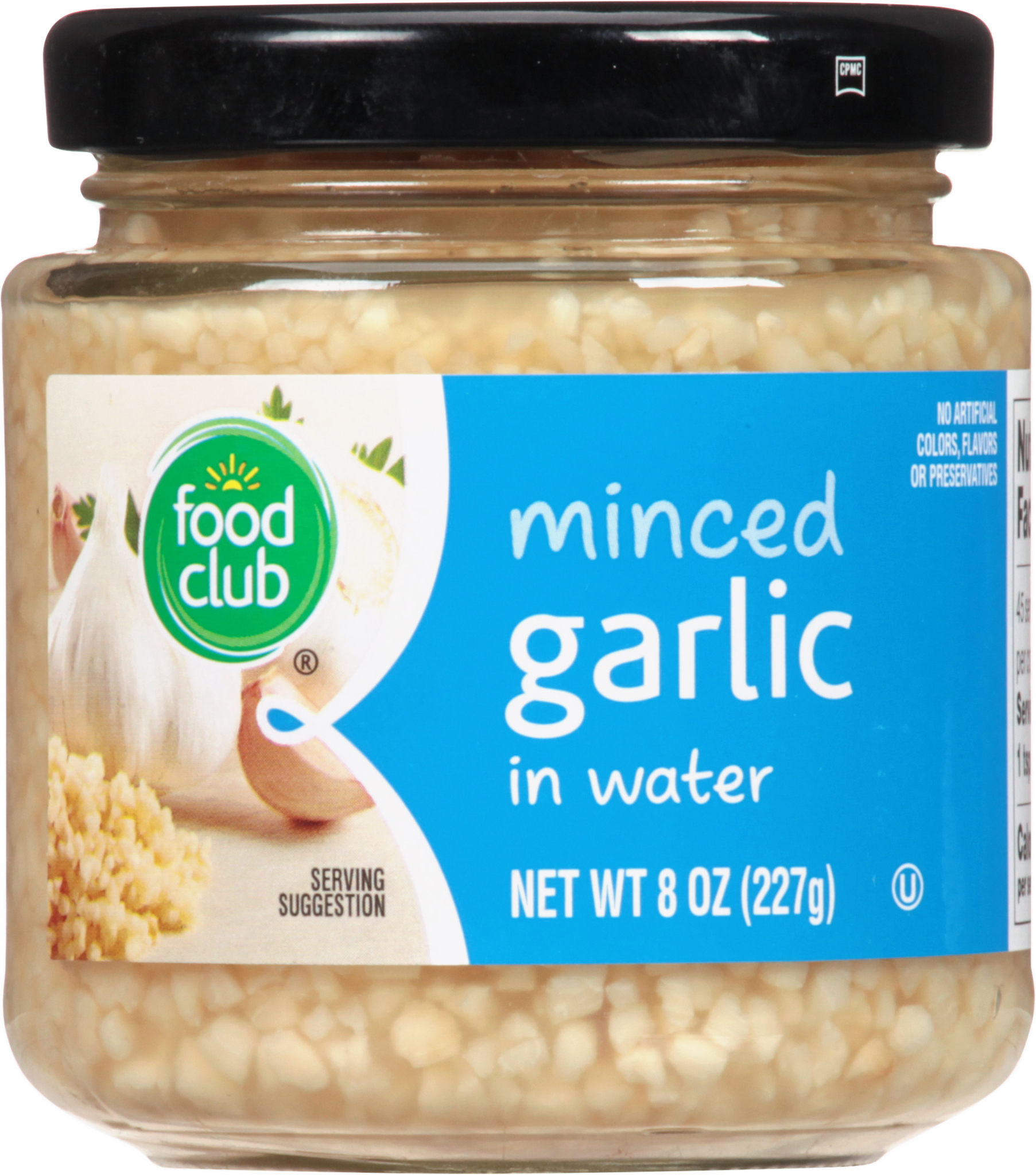 Minced Garlic in Water