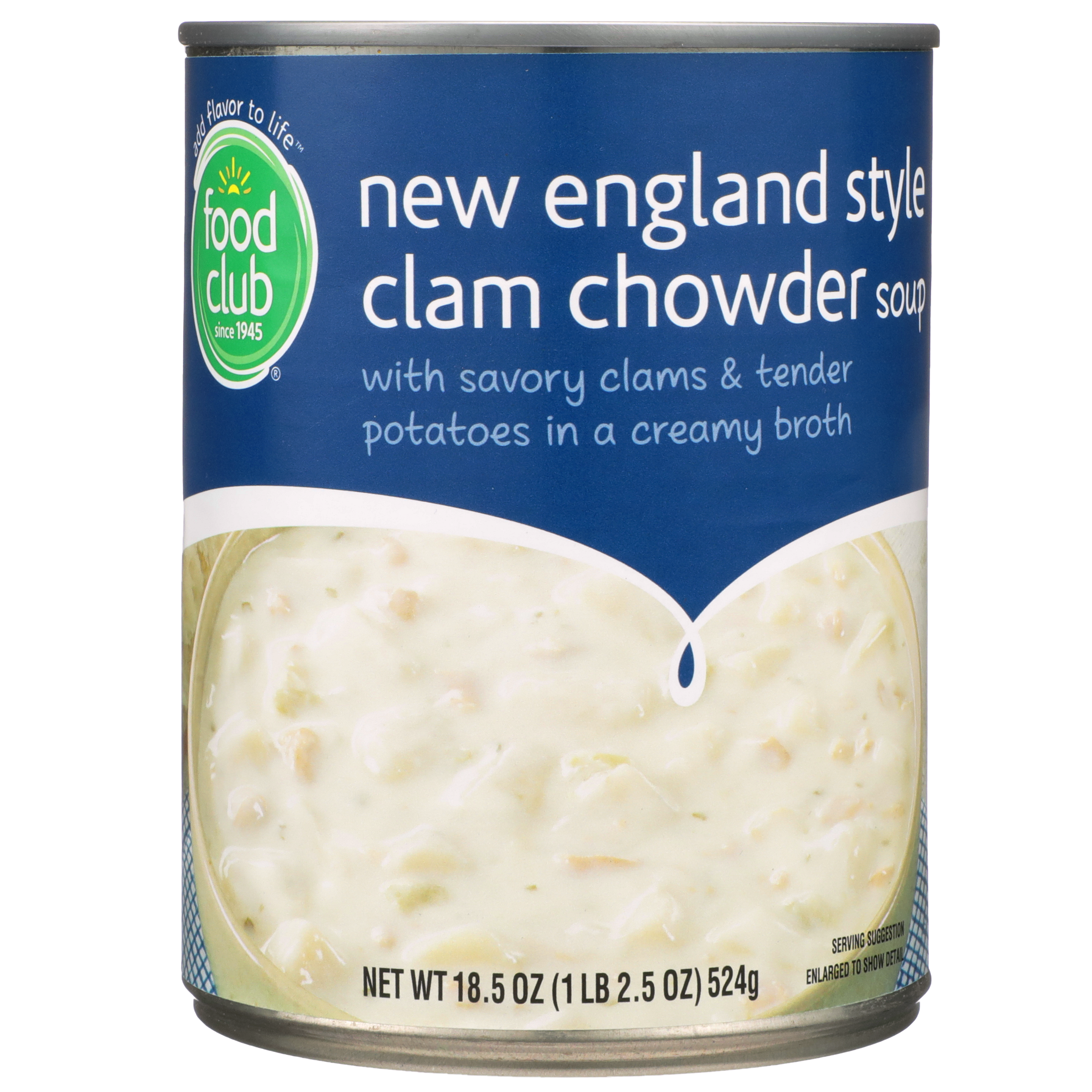 New England Style Clam Chowder Soup