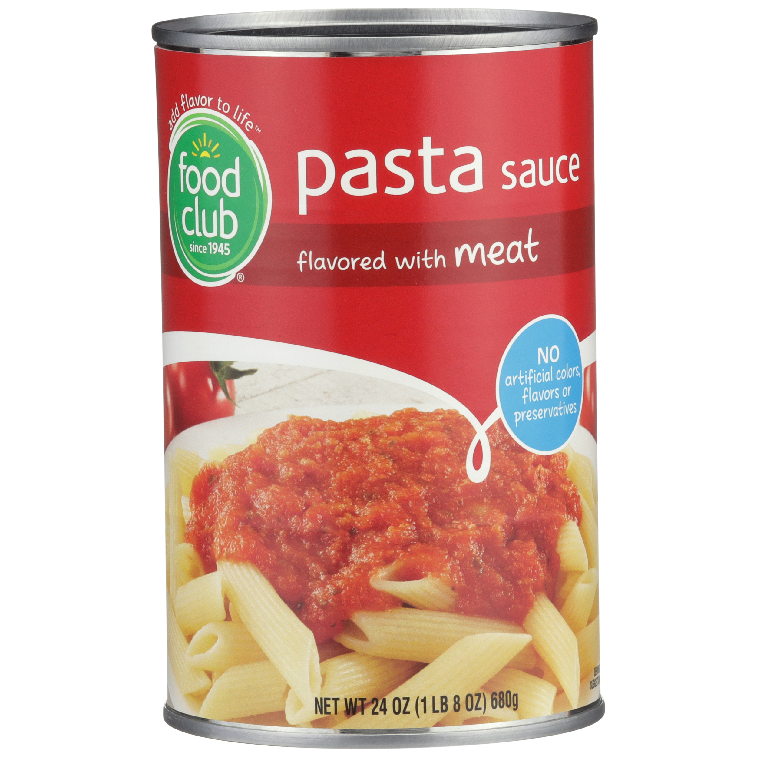 Pasta Sauce Flavored With Meat