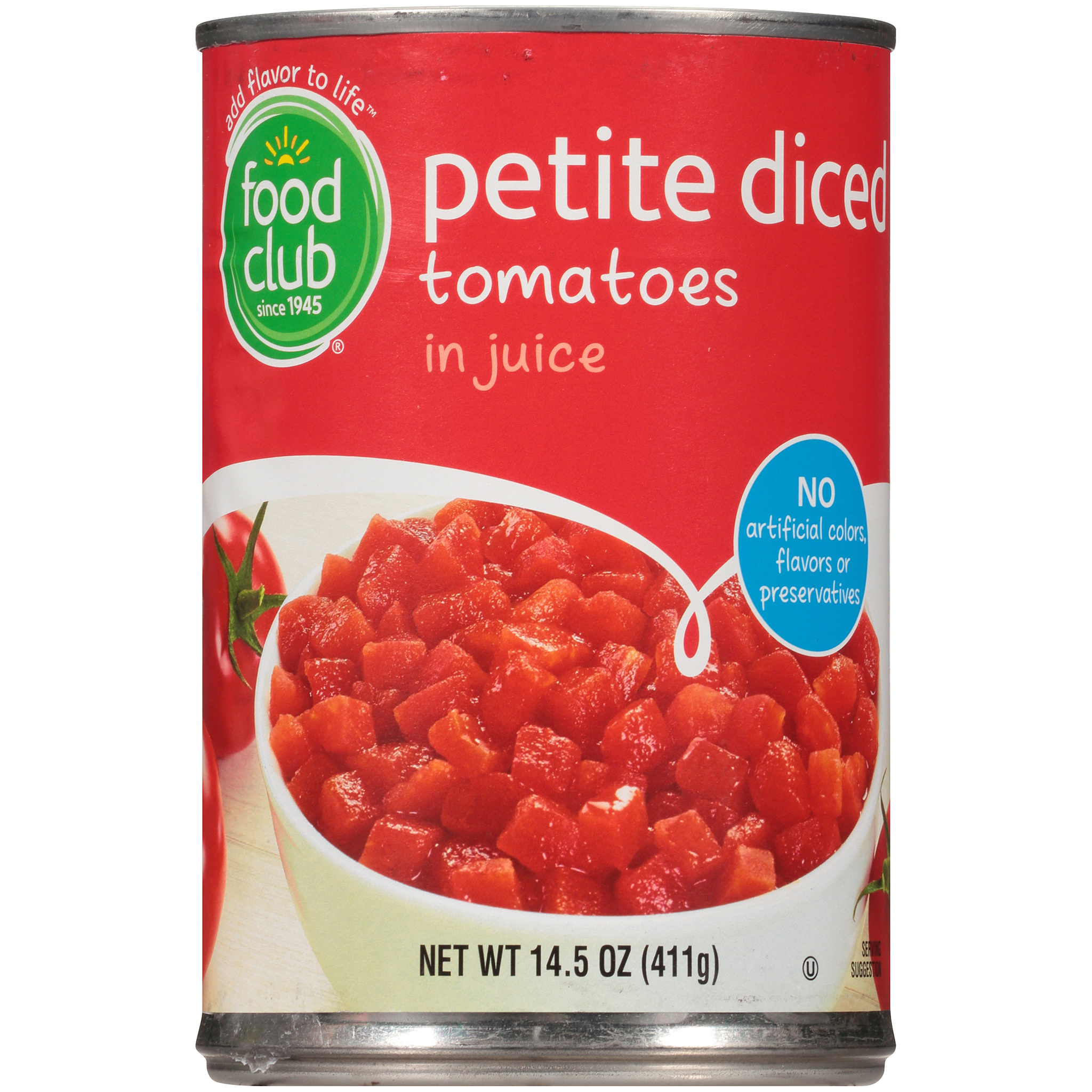 Petite Diced Tomatoes In Juice