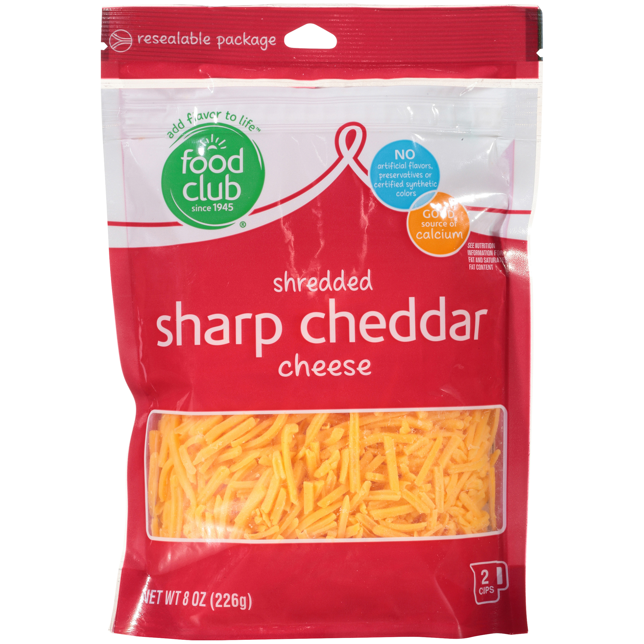 Sharp Cheddar Shredded Cheese