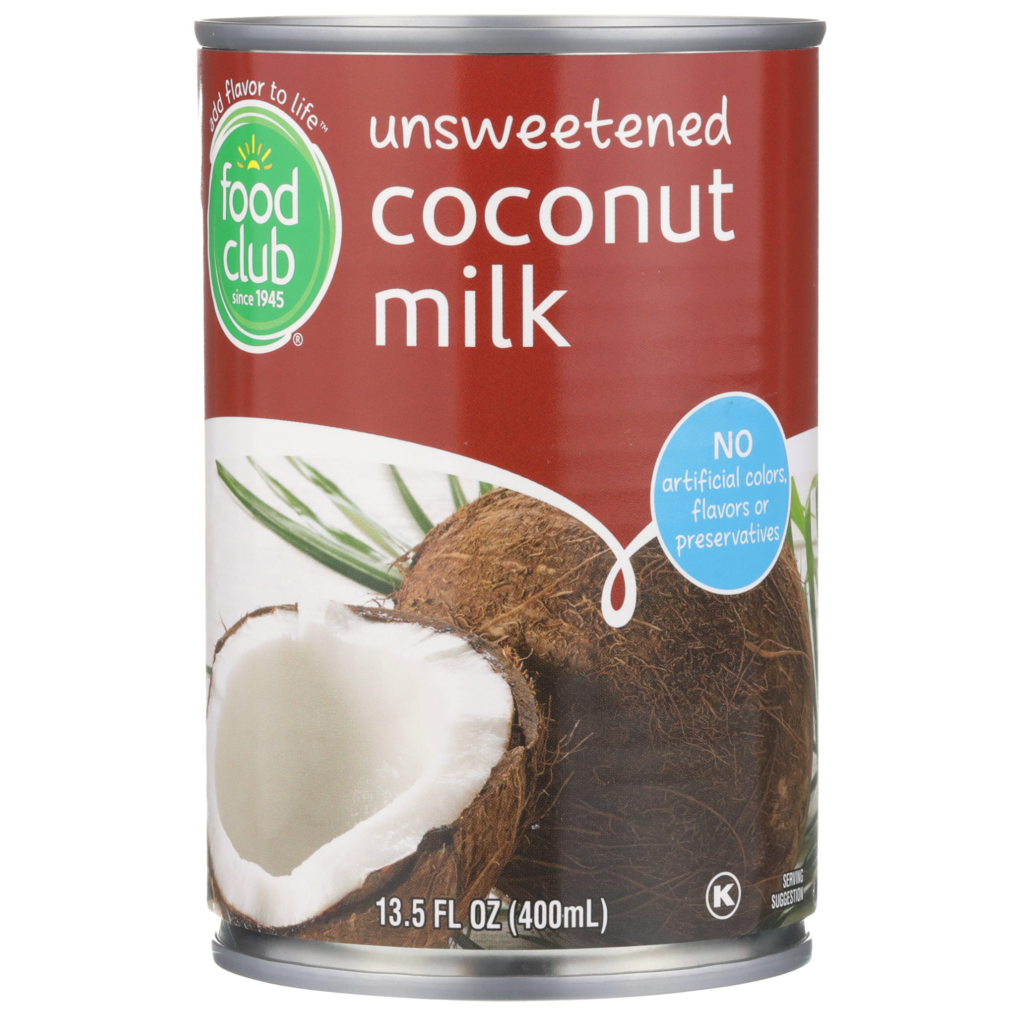 Unsweetened Coconut Milk